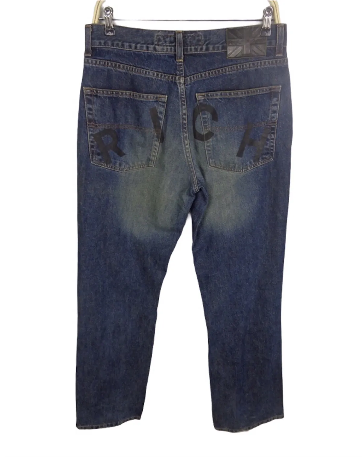 John Richmond London Spell Out Denim