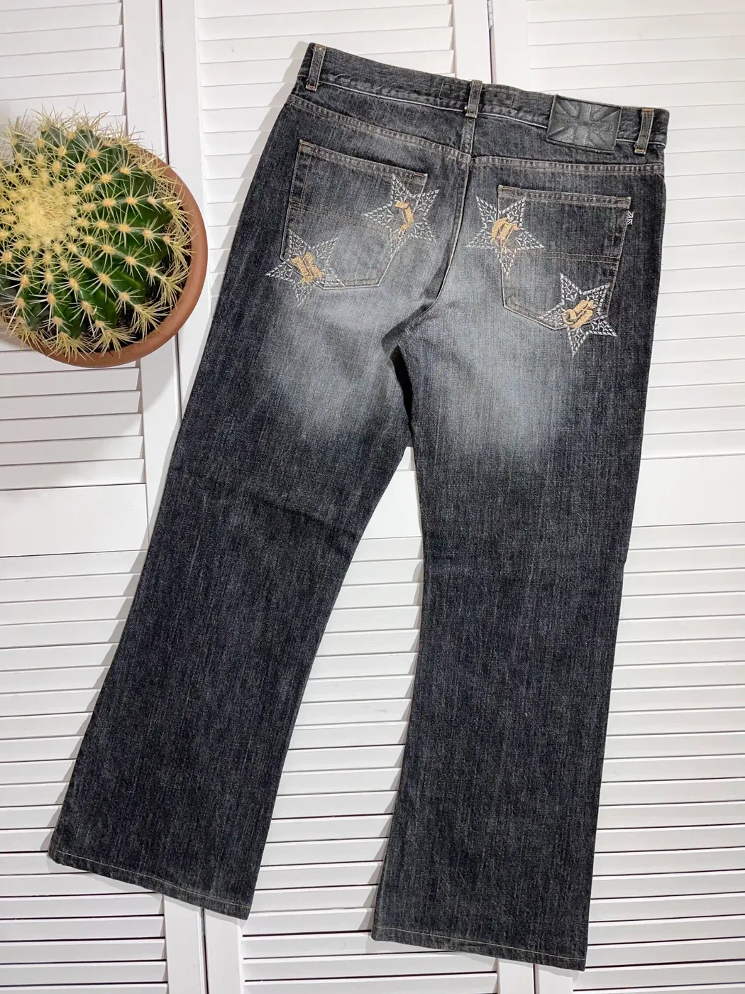 Vintage Y2K Richmond Denim Star Jeans street style Japan