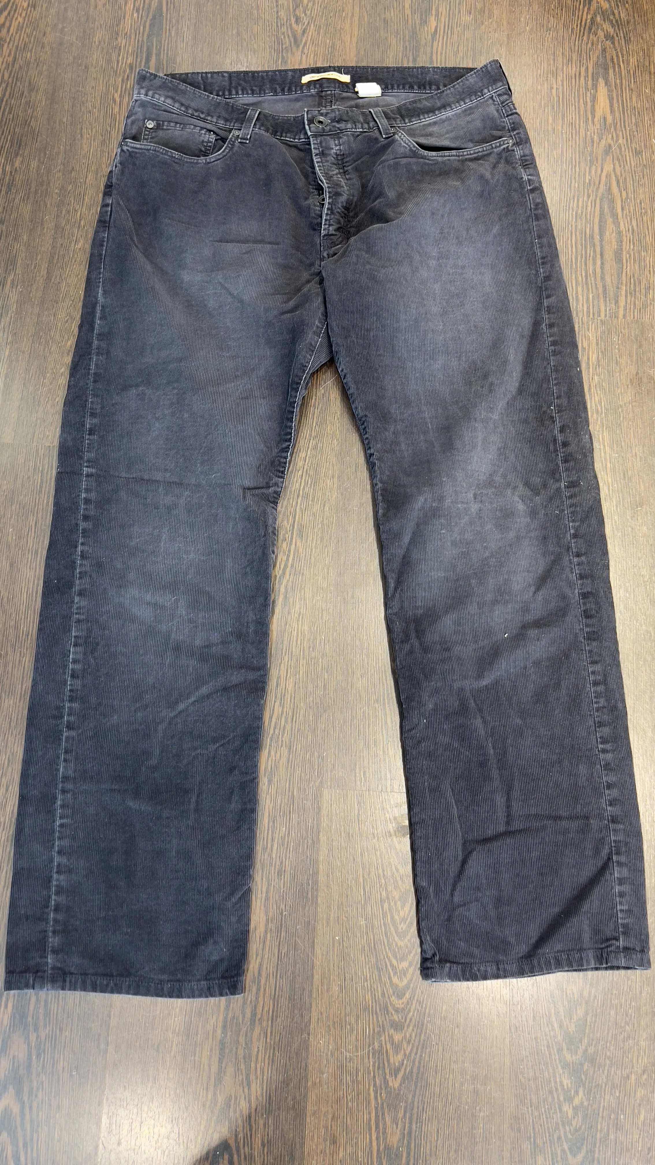 black corduroy jean