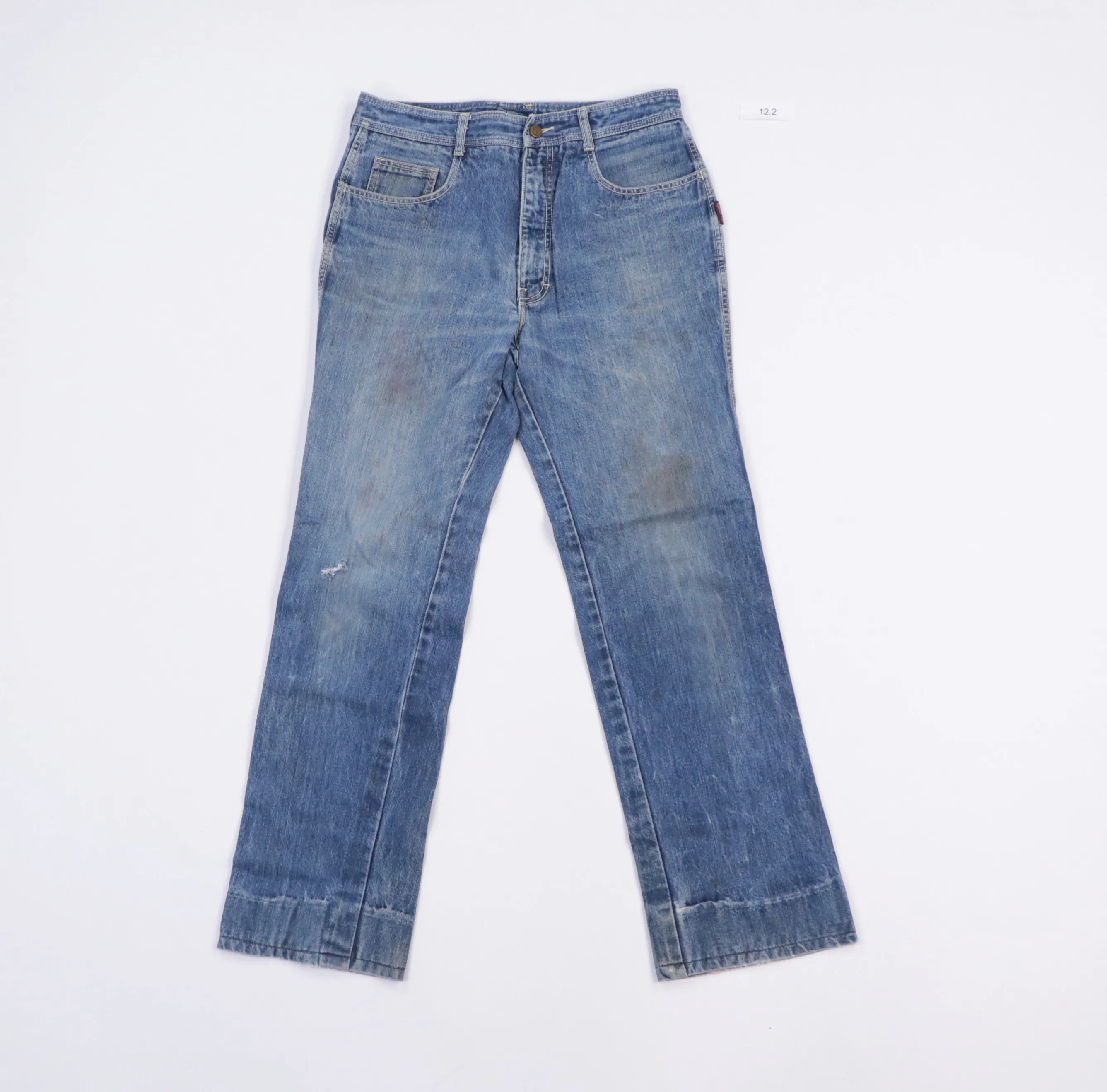 90s Jordache Streetwear Distressed Faded Straight Leg Jeans