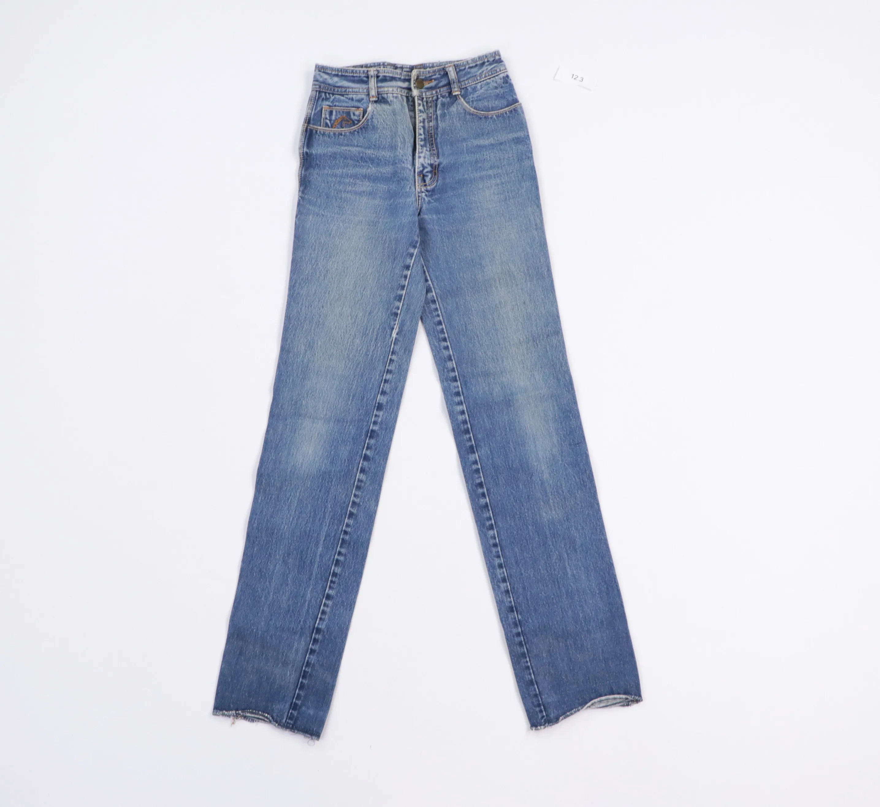 90s Jordache Streetwear Distressed Straight Leg Denim Jeans