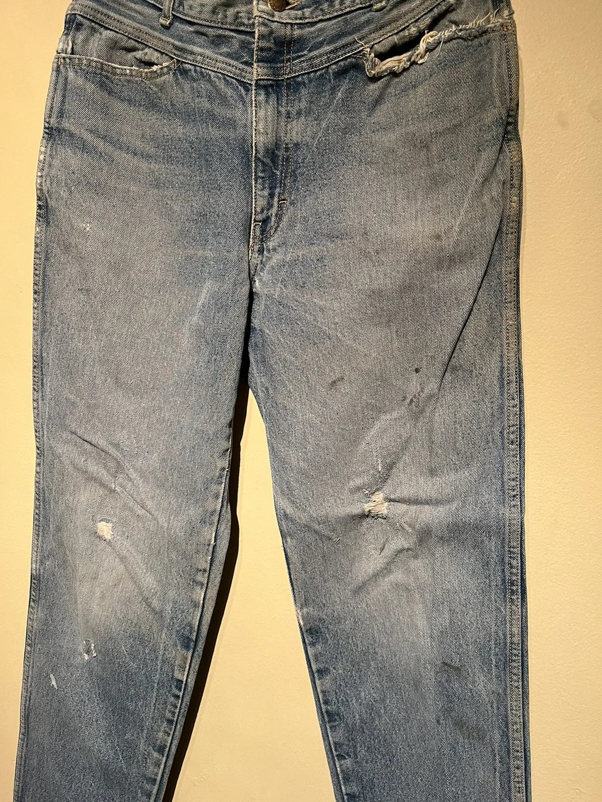 Vintage 80s Men’s Jordache Distressed Jeans Pants