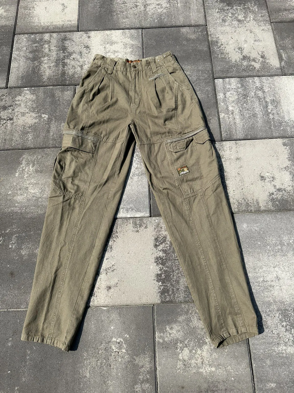 Vintage Jodache "Wild Hunter" Multipocket Cargo Y2K Pants