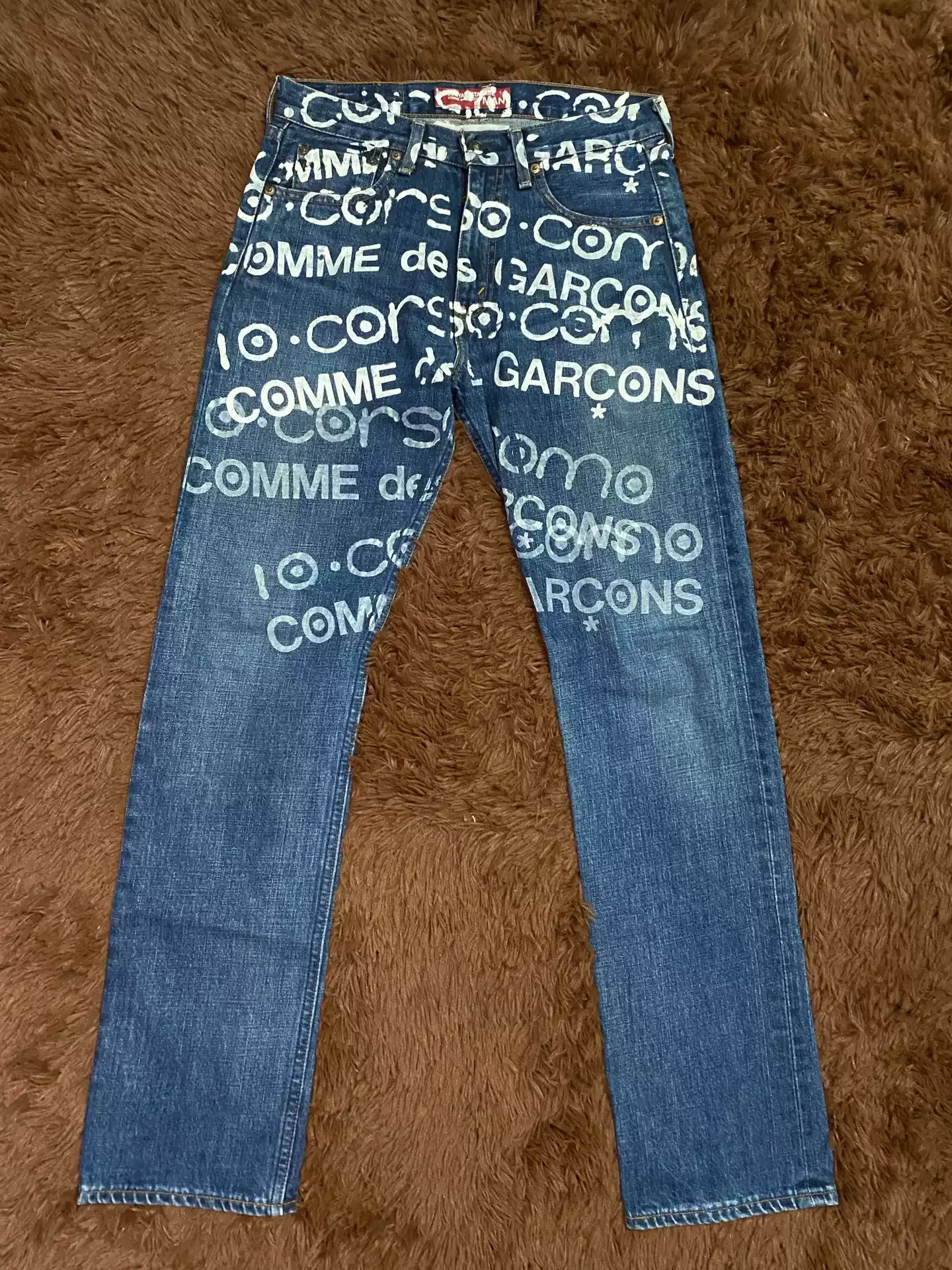 Junya Watanabe X Levis 2001Ss Poem Denim Jeans Size 28