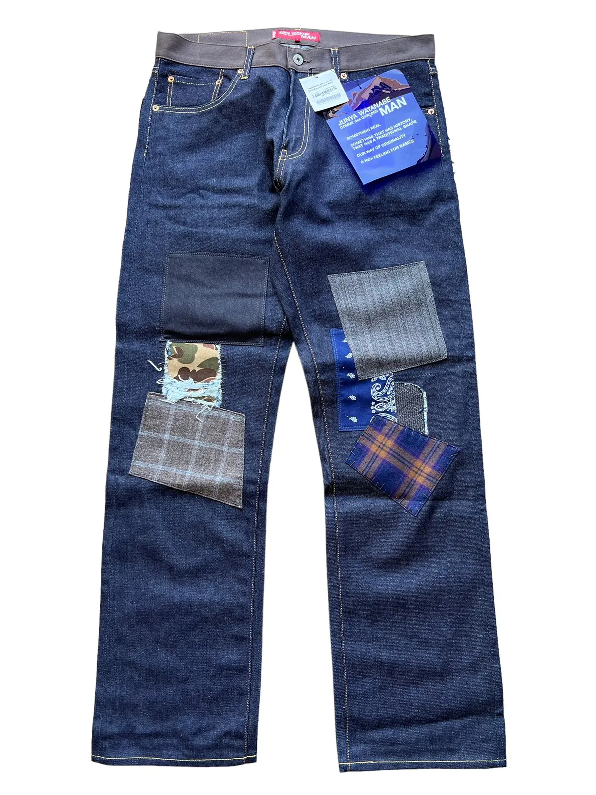 X LEVIS 503 Patchwork Indigo Denim