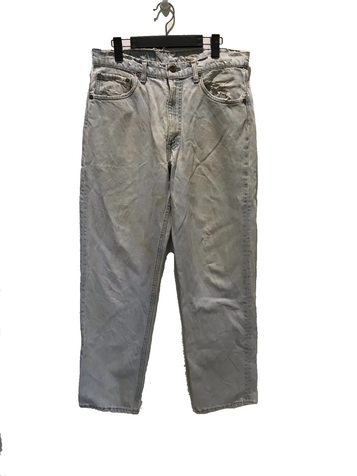 VINTAGE LEVIS 550 DISTRESS STYLE JEANS RELAXED FIT