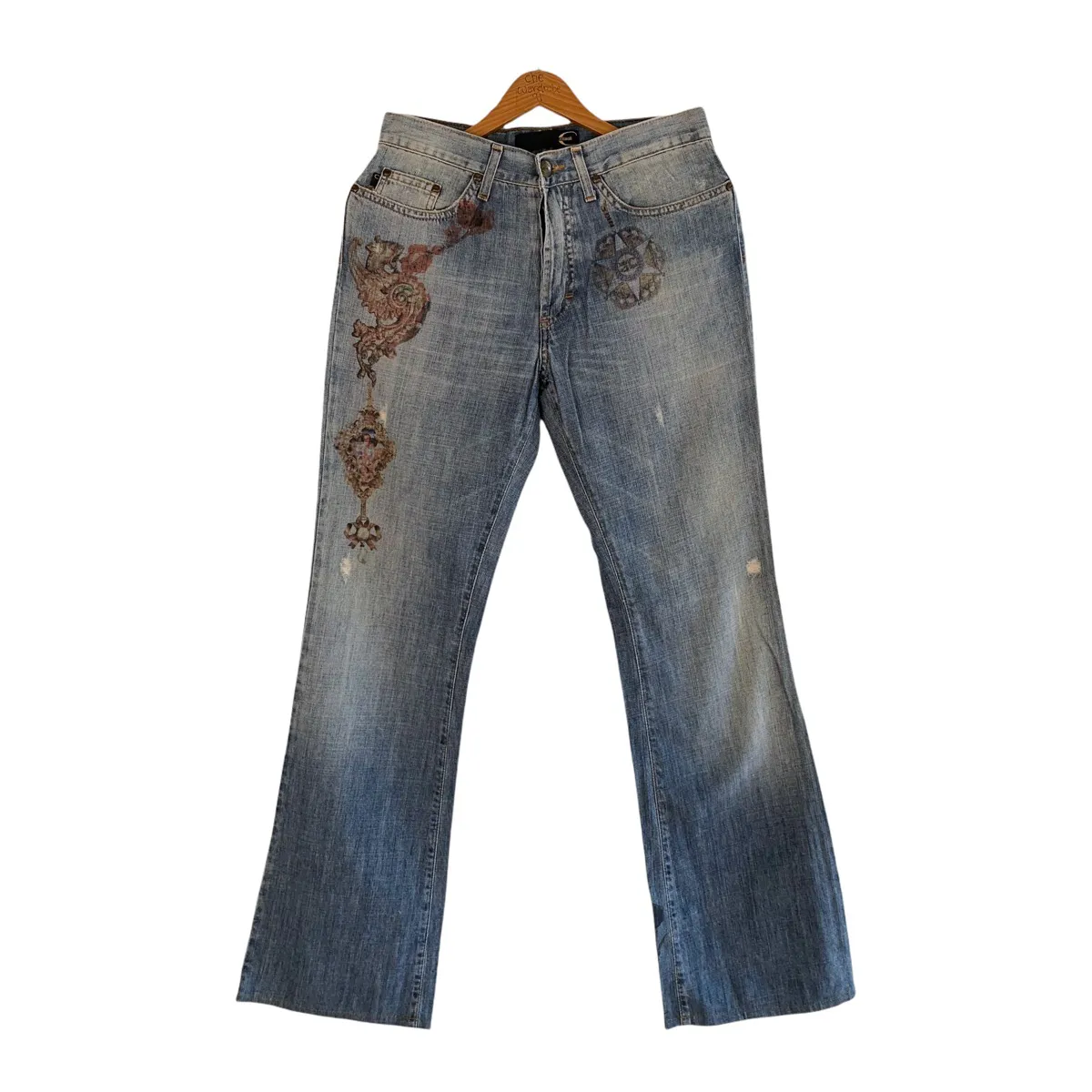 Just Cavalli Art Design Denim Pant