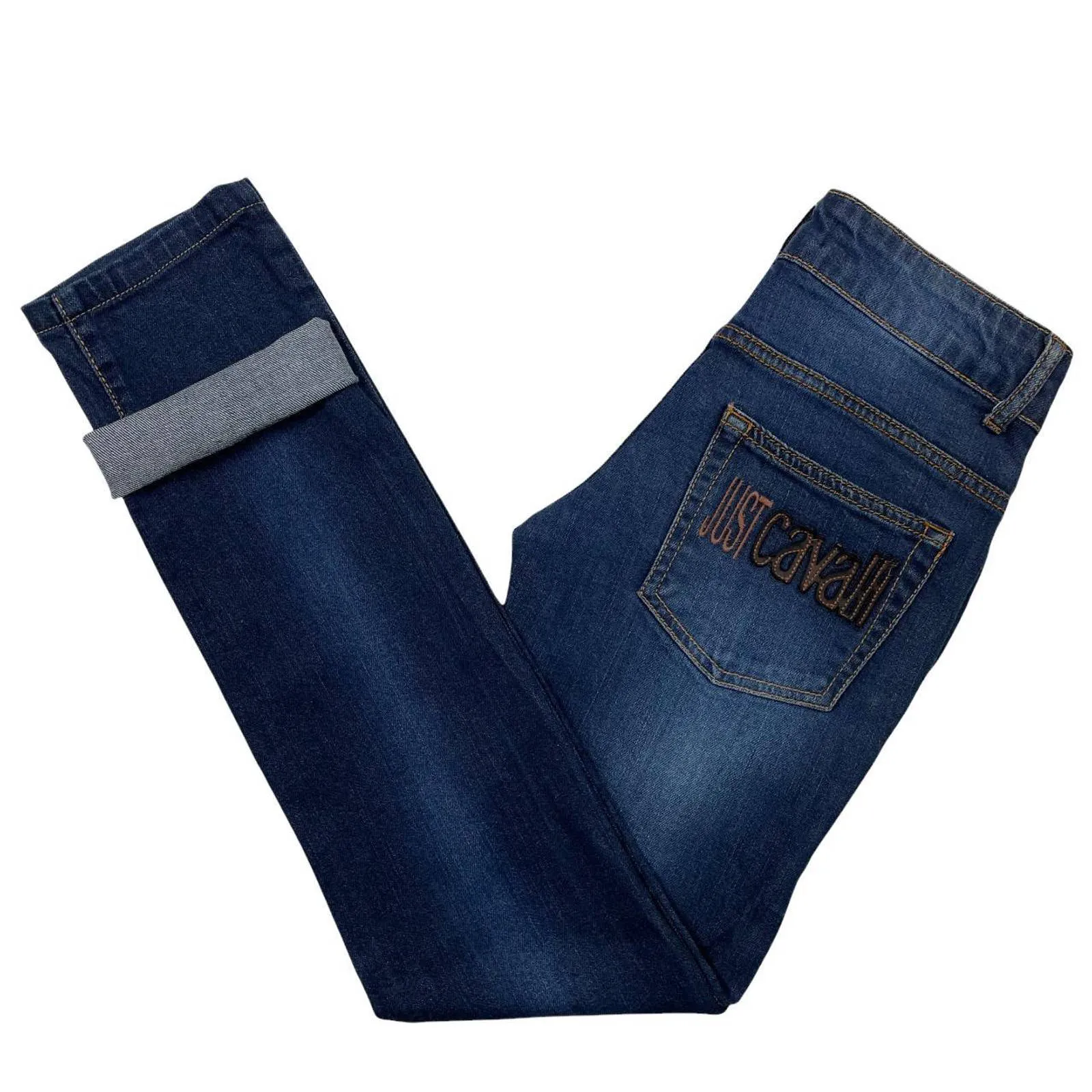 Vintage Just Cavalli Dark Denim Skinny Jeans W28 L30