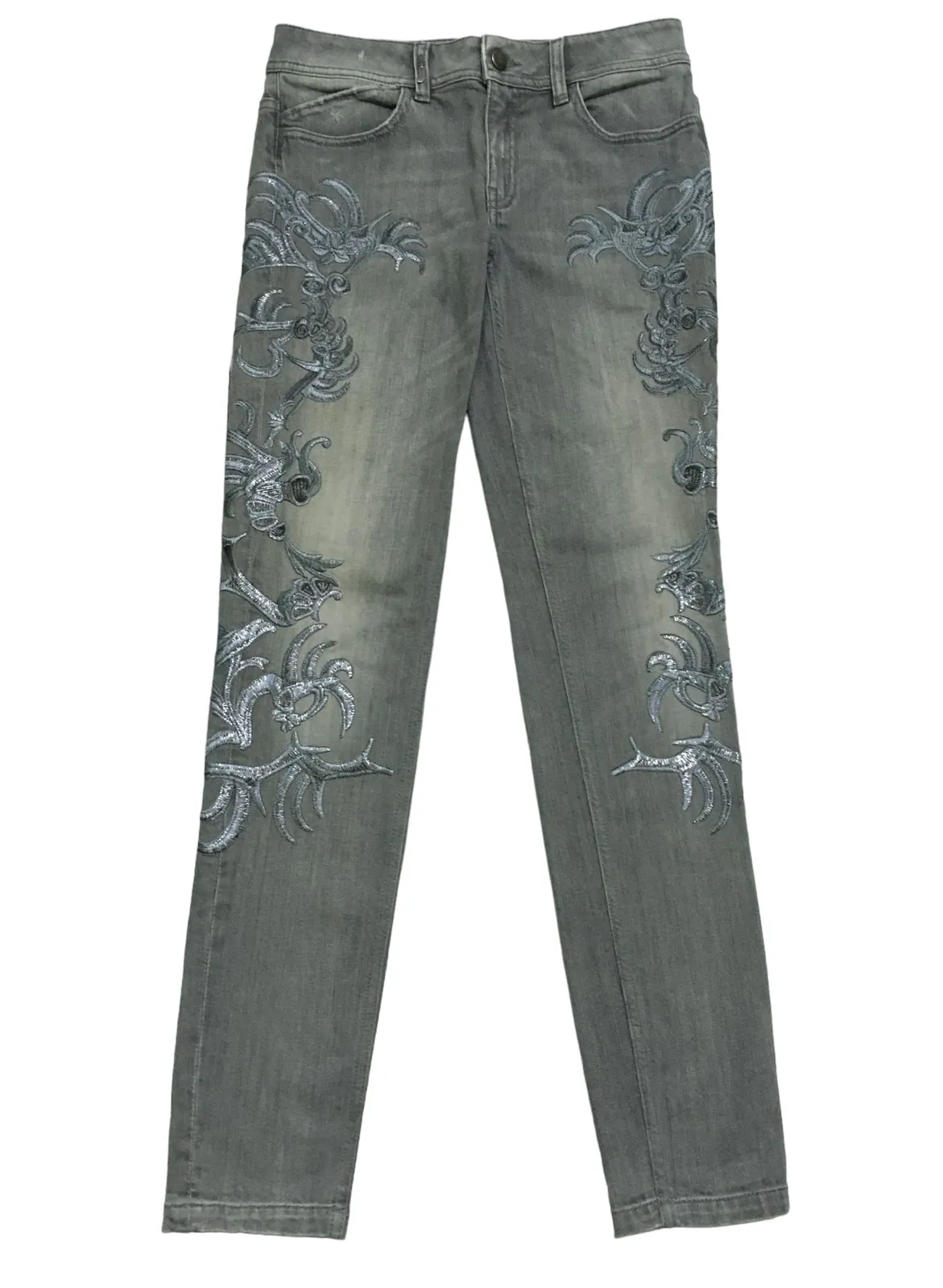 Rare Design Vintage Brand Just Cavalli Sukajan Jeans 1990s