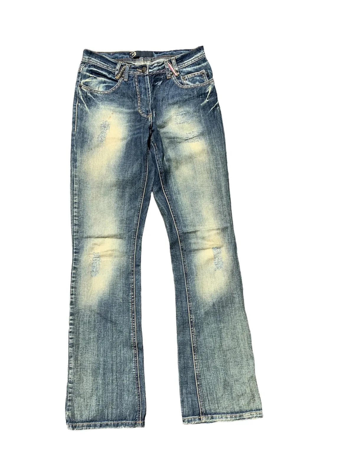 just cavalli distress denim rare design