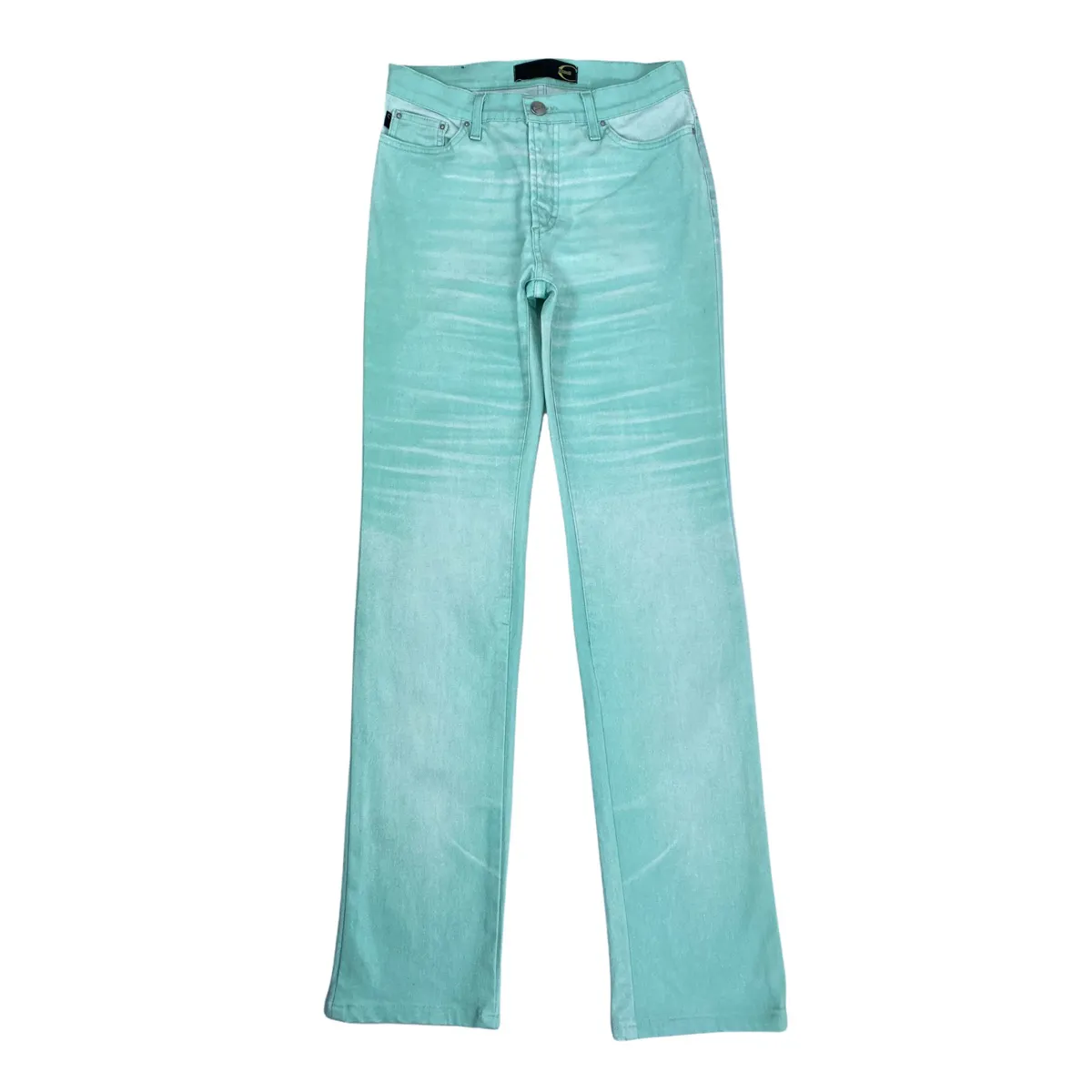 🔥LASTDROP🔥 Just Cavalli Shiny Waxed Elastic Pants Jeans