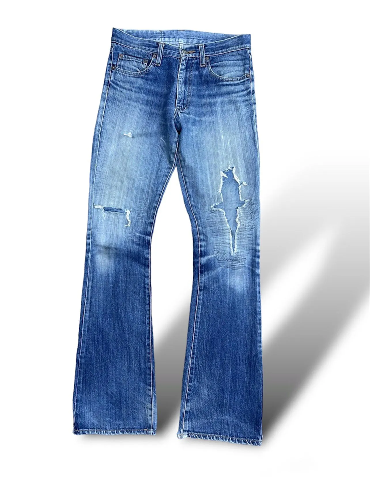 Kamikaze Attack Japan boot cut denim