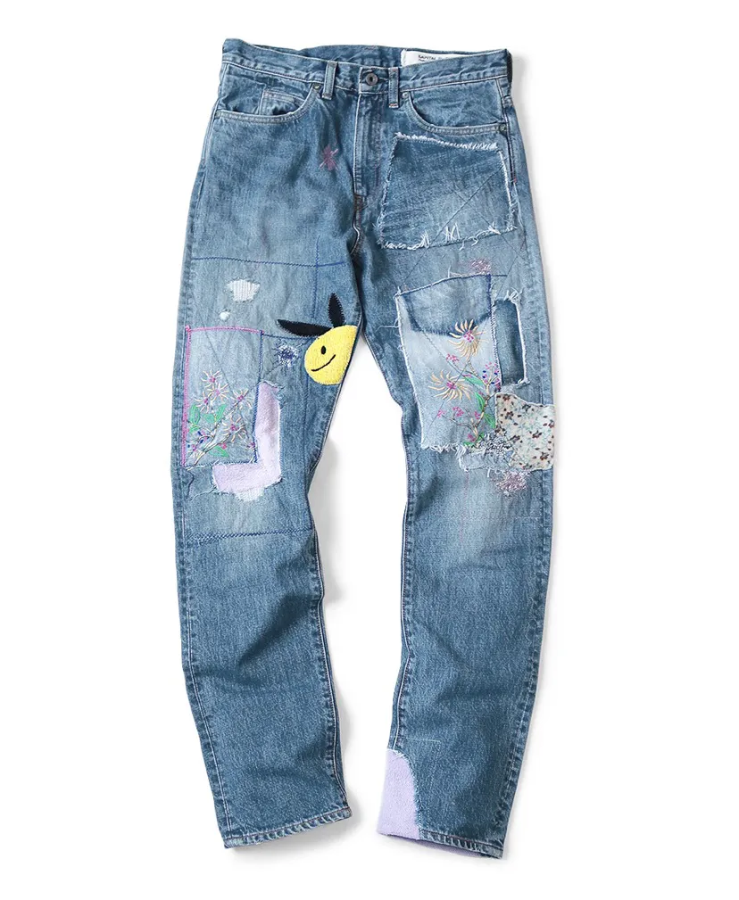Kapital 14oz denim Okabilly CONEYBOWY gypsy patch remake