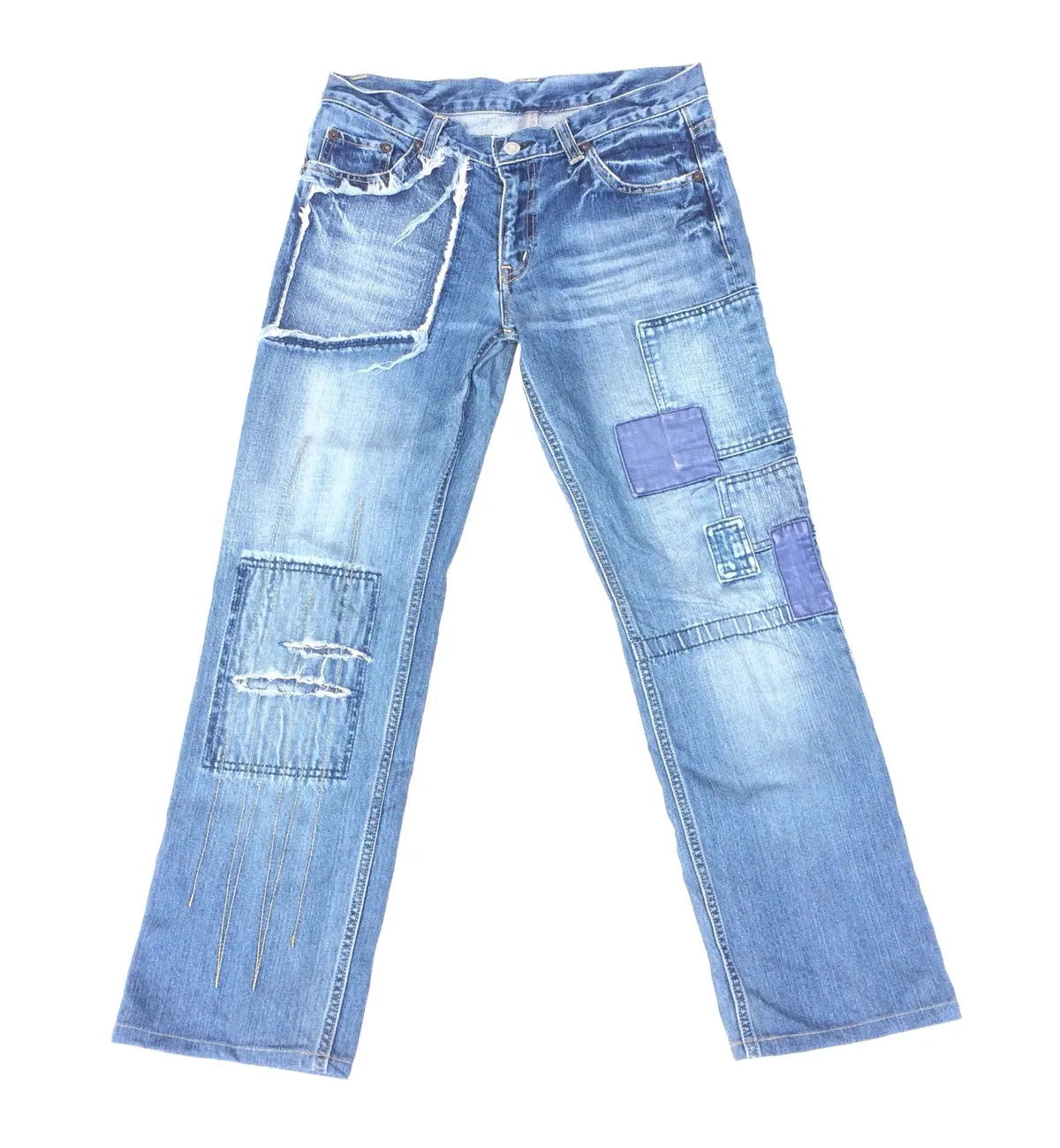 John Bull Distressed patches trashed jean