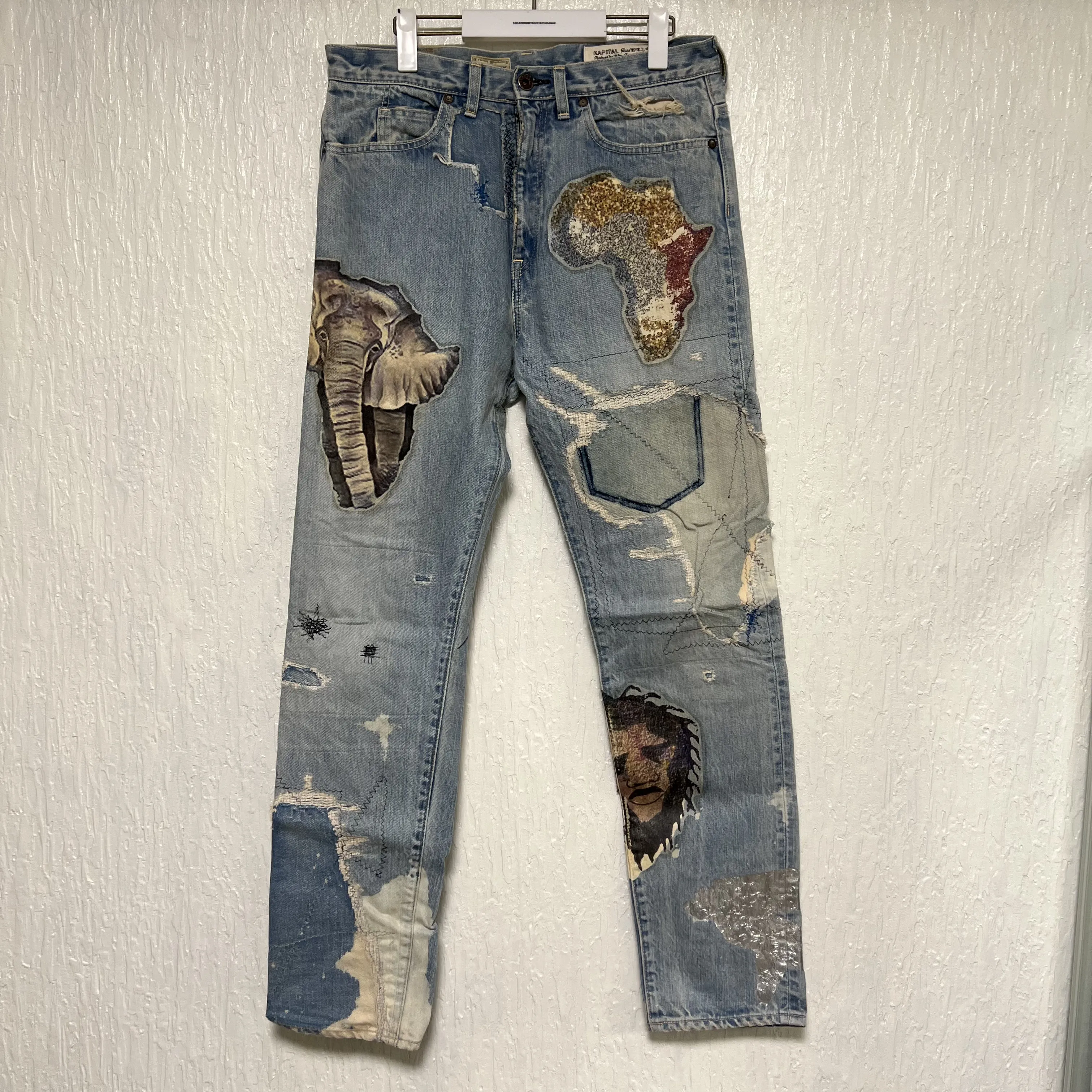 14Oz Denim 5P Africa Elements Remake