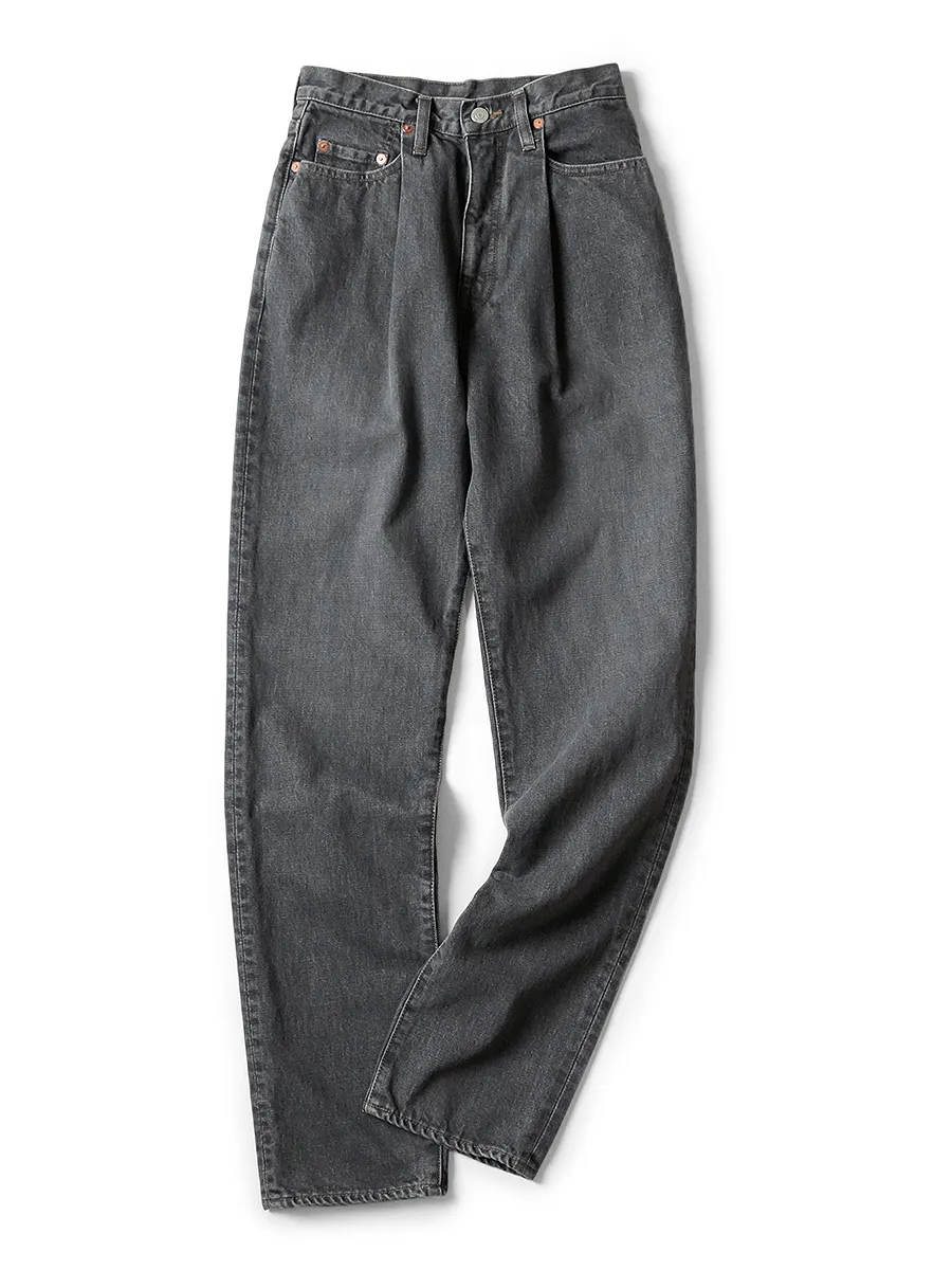 Kapital 14oz Black Denim 5P CONEY MOMONRO