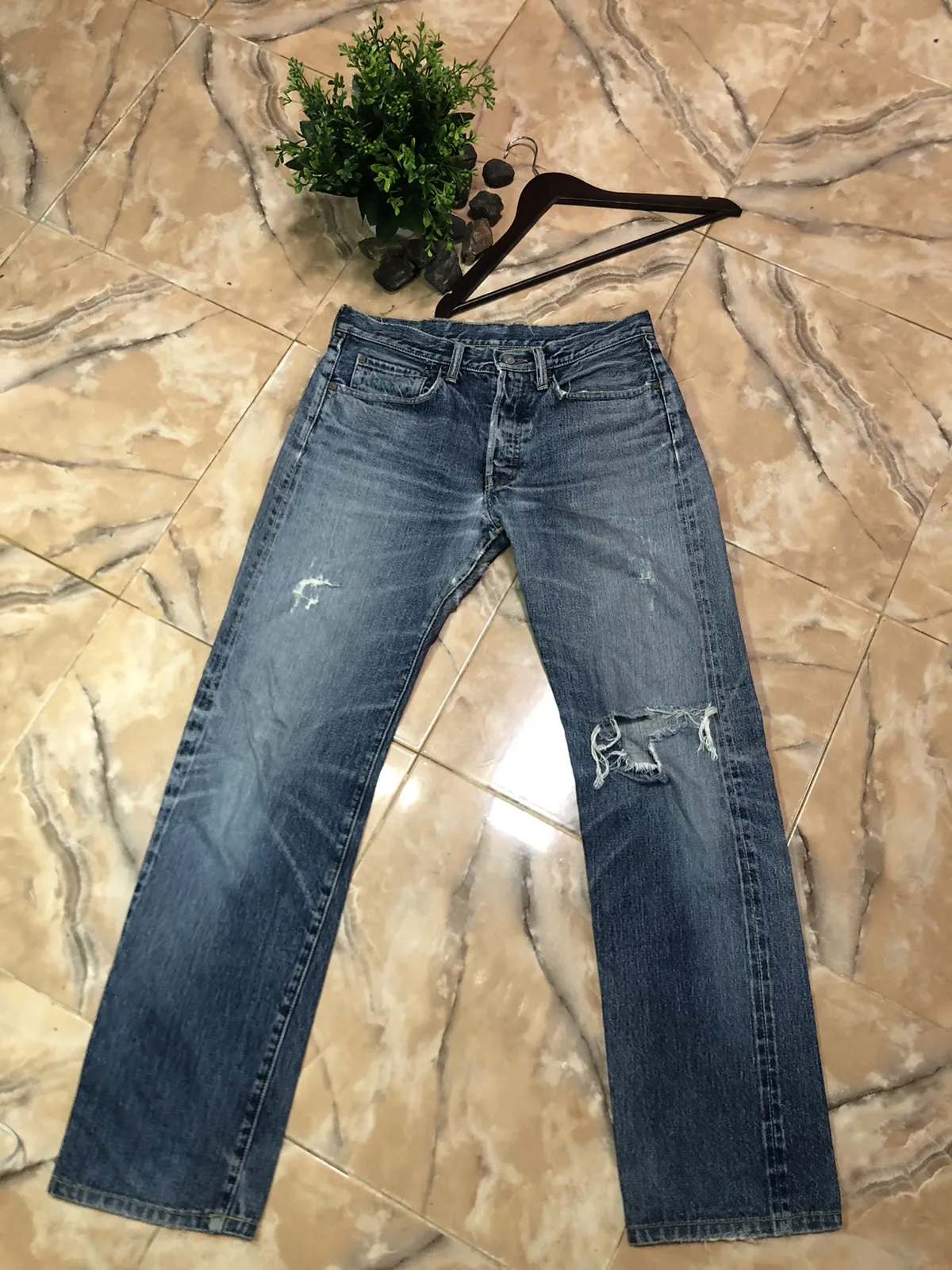 🔥Steal🔥Kapital x Kiro Hirata selvedge distress denim