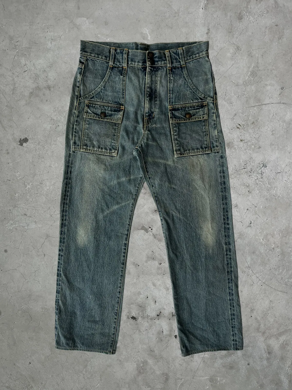 Kapital Denim Cargos