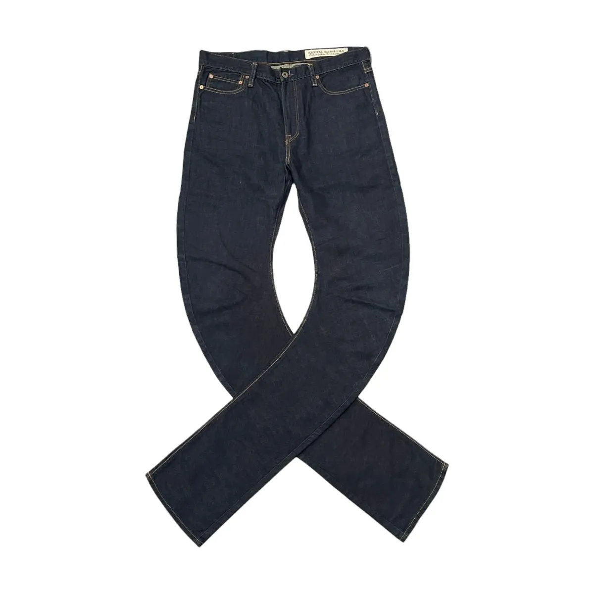 Kapital Curved Denim Pants