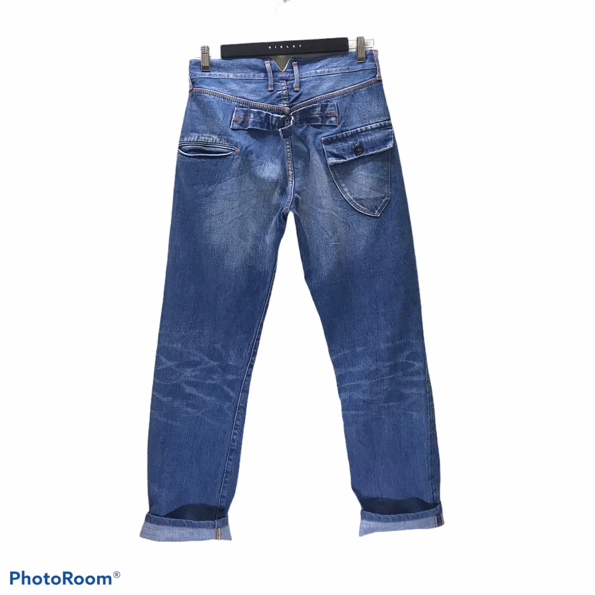 Hiroshi Kato Denim Selvedge Buckle Back Rare Design
