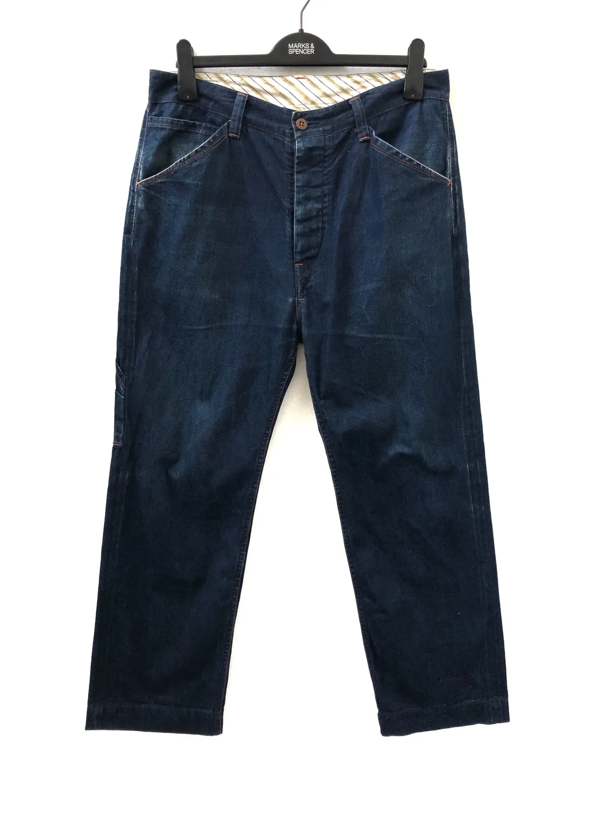 KATO Japan Redline Selvedge Indigo Denim Work Pant