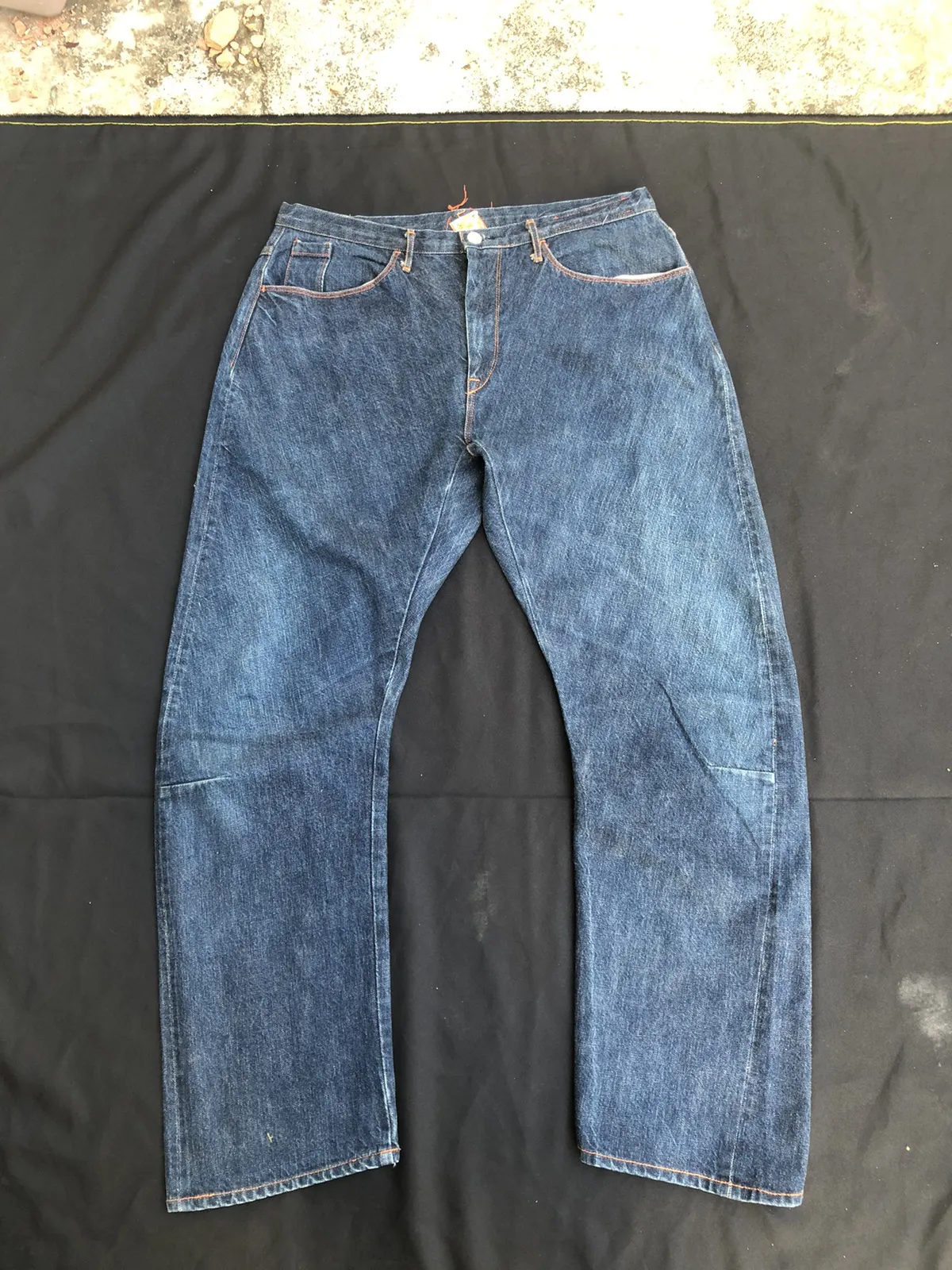 Vintage Kato Japan Selvedge Denim Curved Leg Jeans