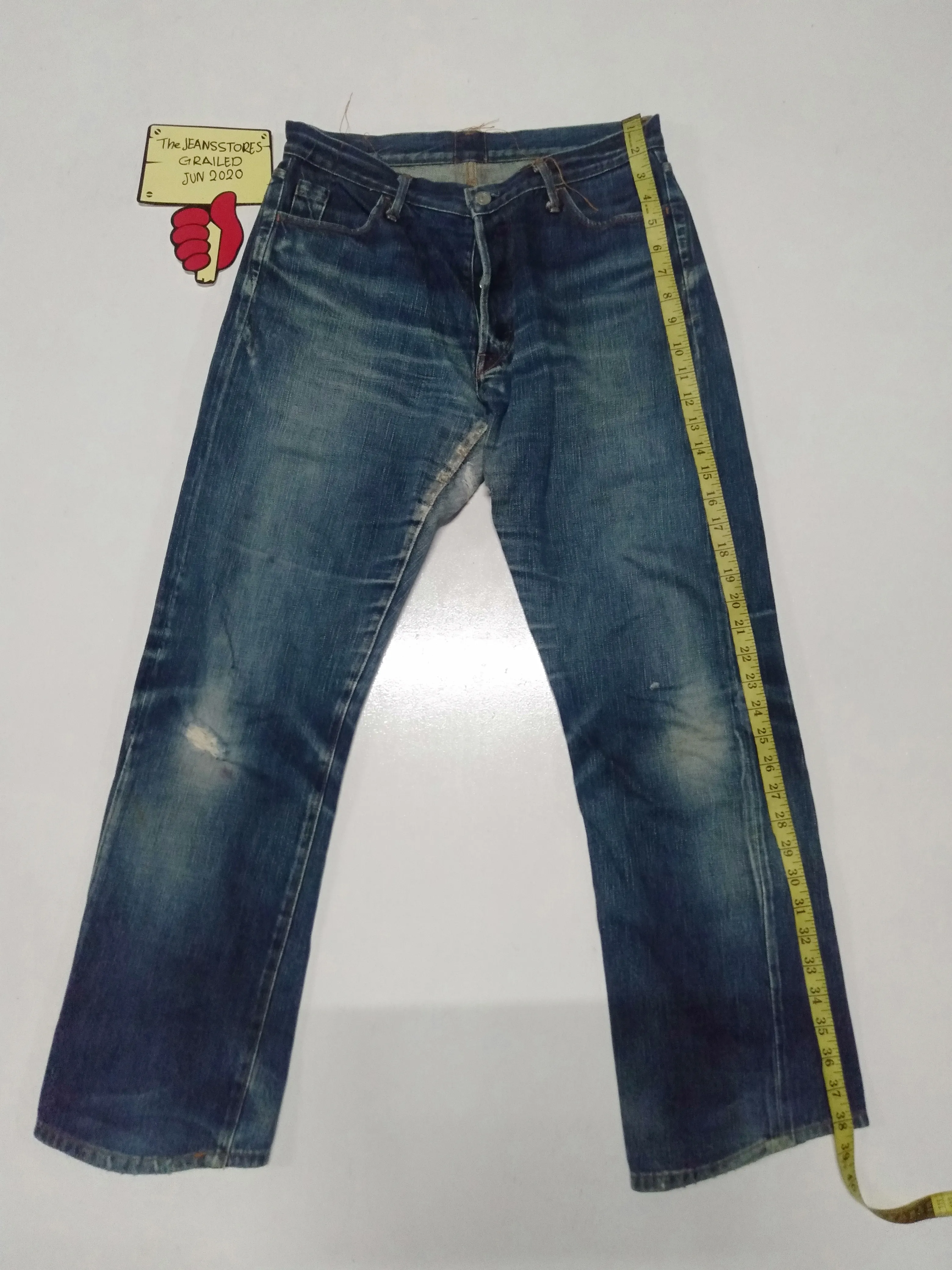vintage kato tol project distressed selvedge denim Japan🇯🇵