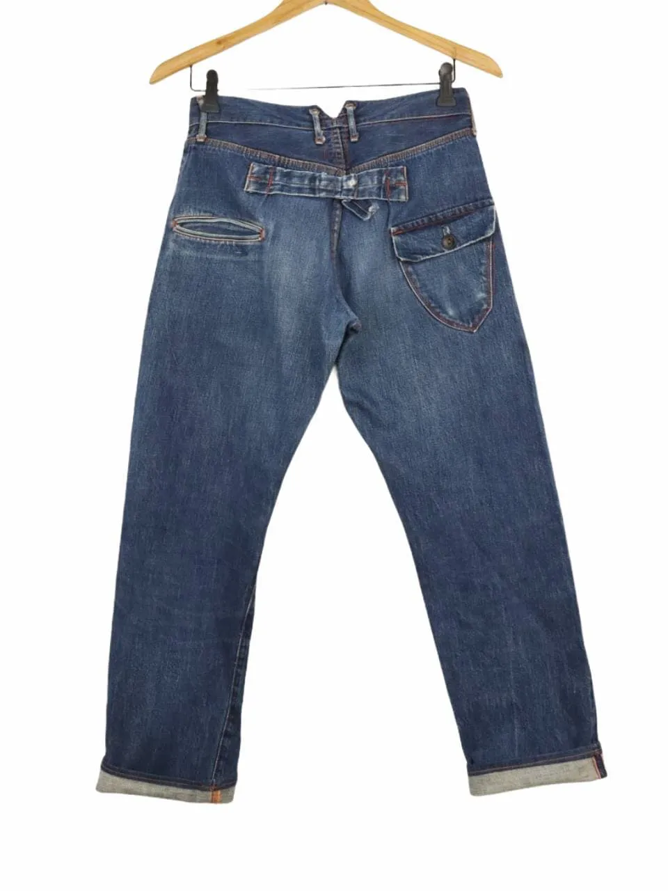 KATO TOOL PROJECT Selvedge Cinch Denim by HIROSHI KATO