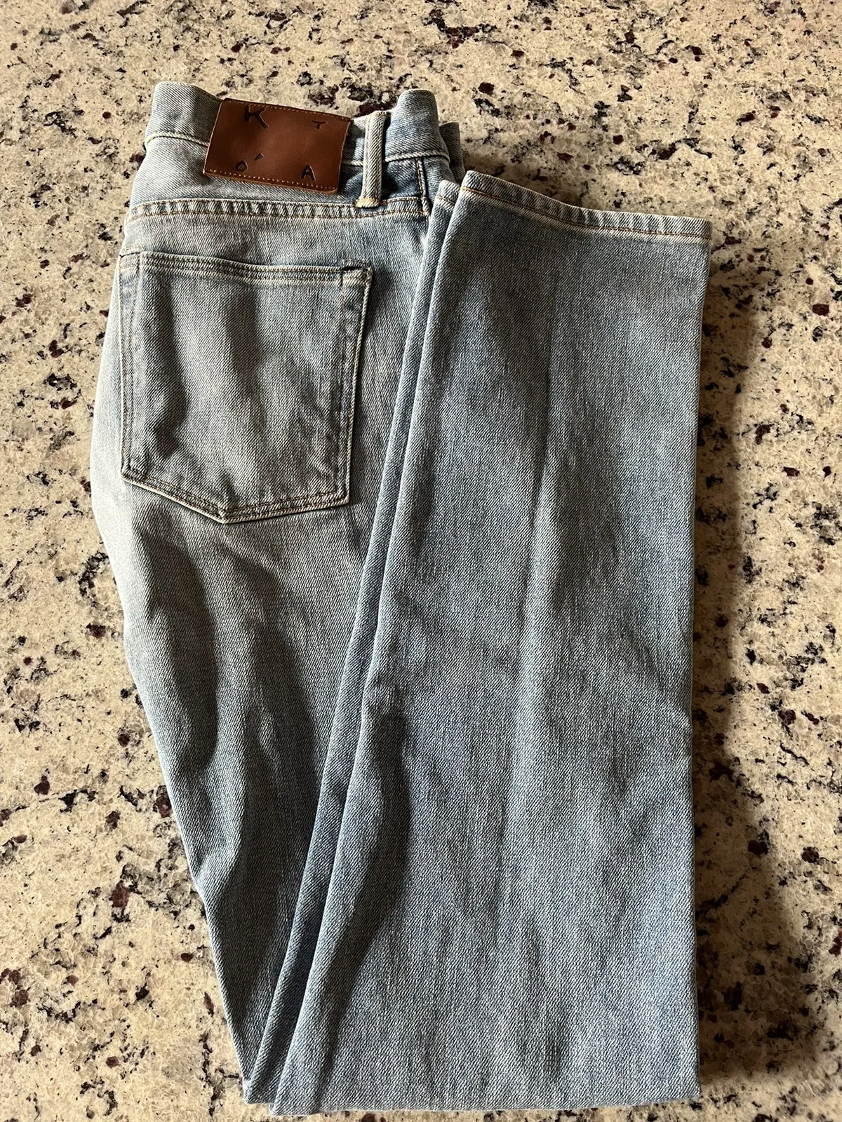 Hiroshi Kato Brand “The Pen” Slim Blue Jeans