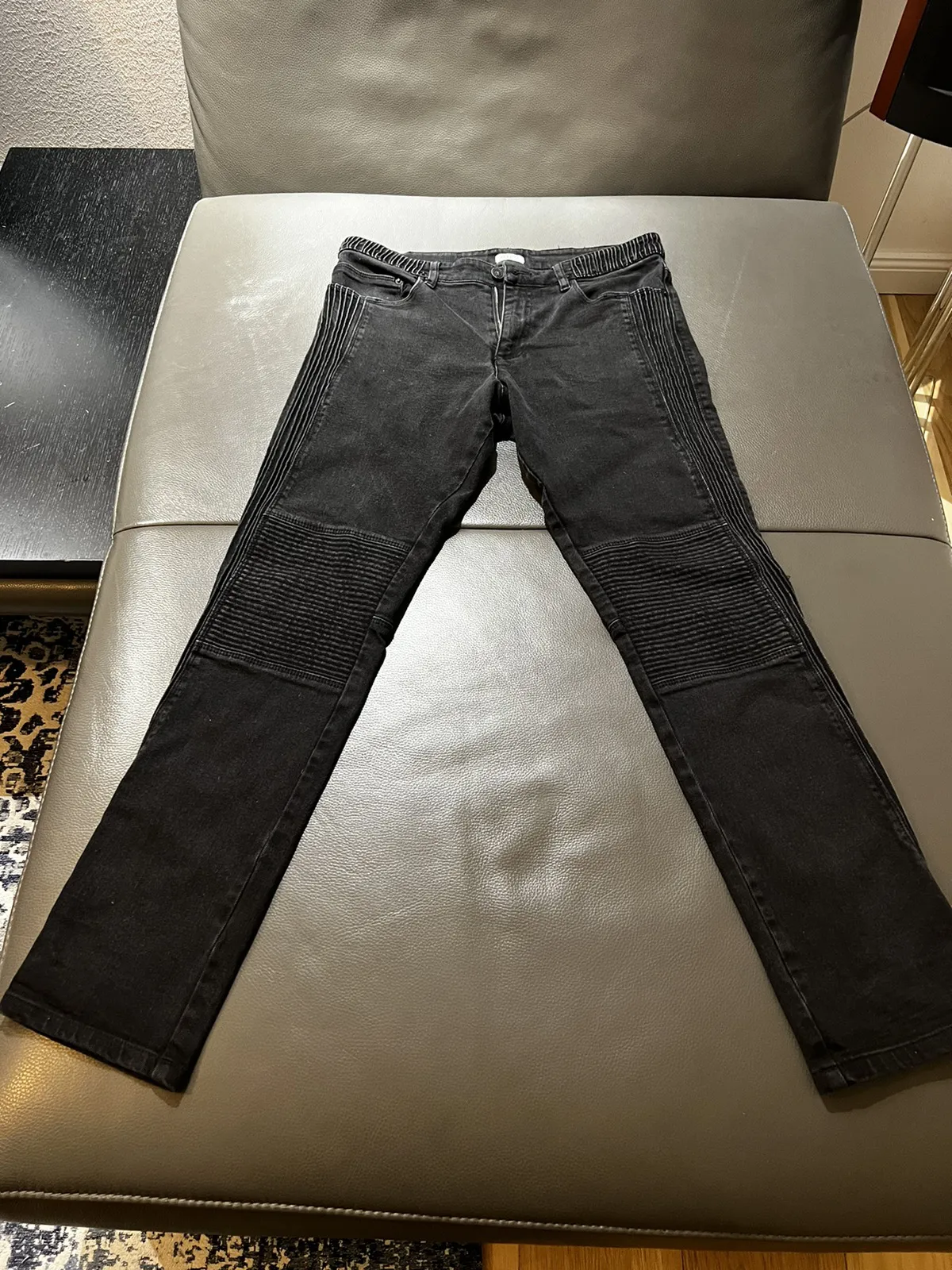 Biker Style Jeans