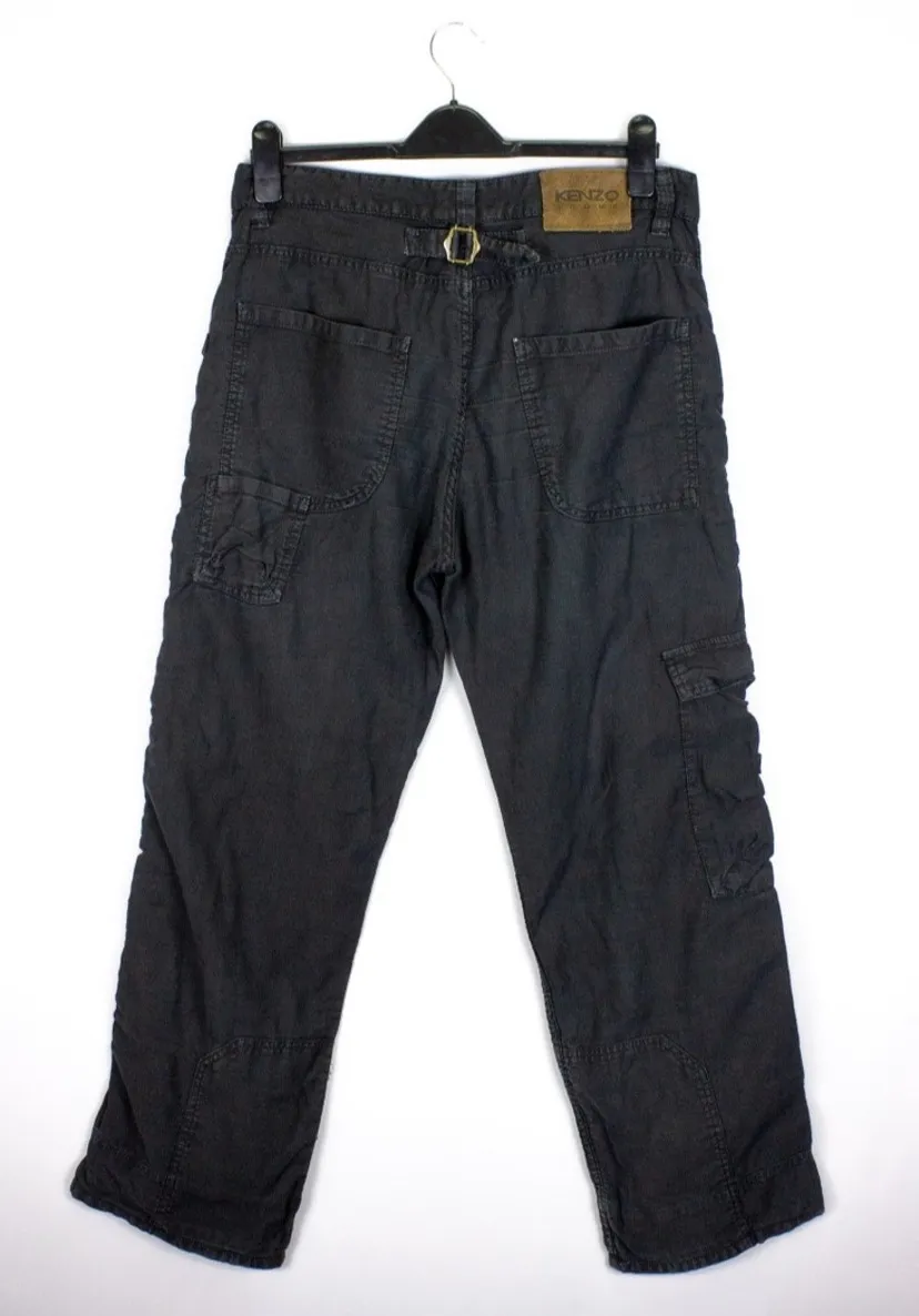 Kenzo AW 1999 Combat Jeans