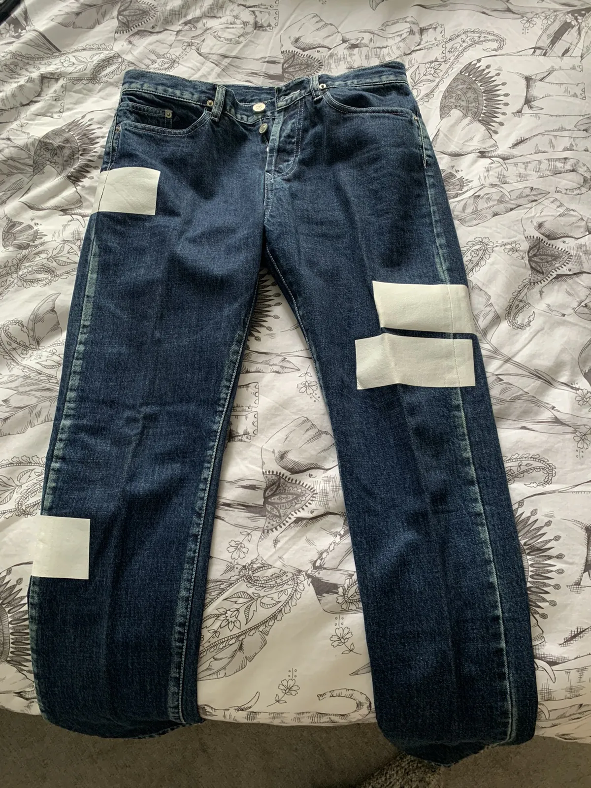 Kenzo Blue straight Jeans