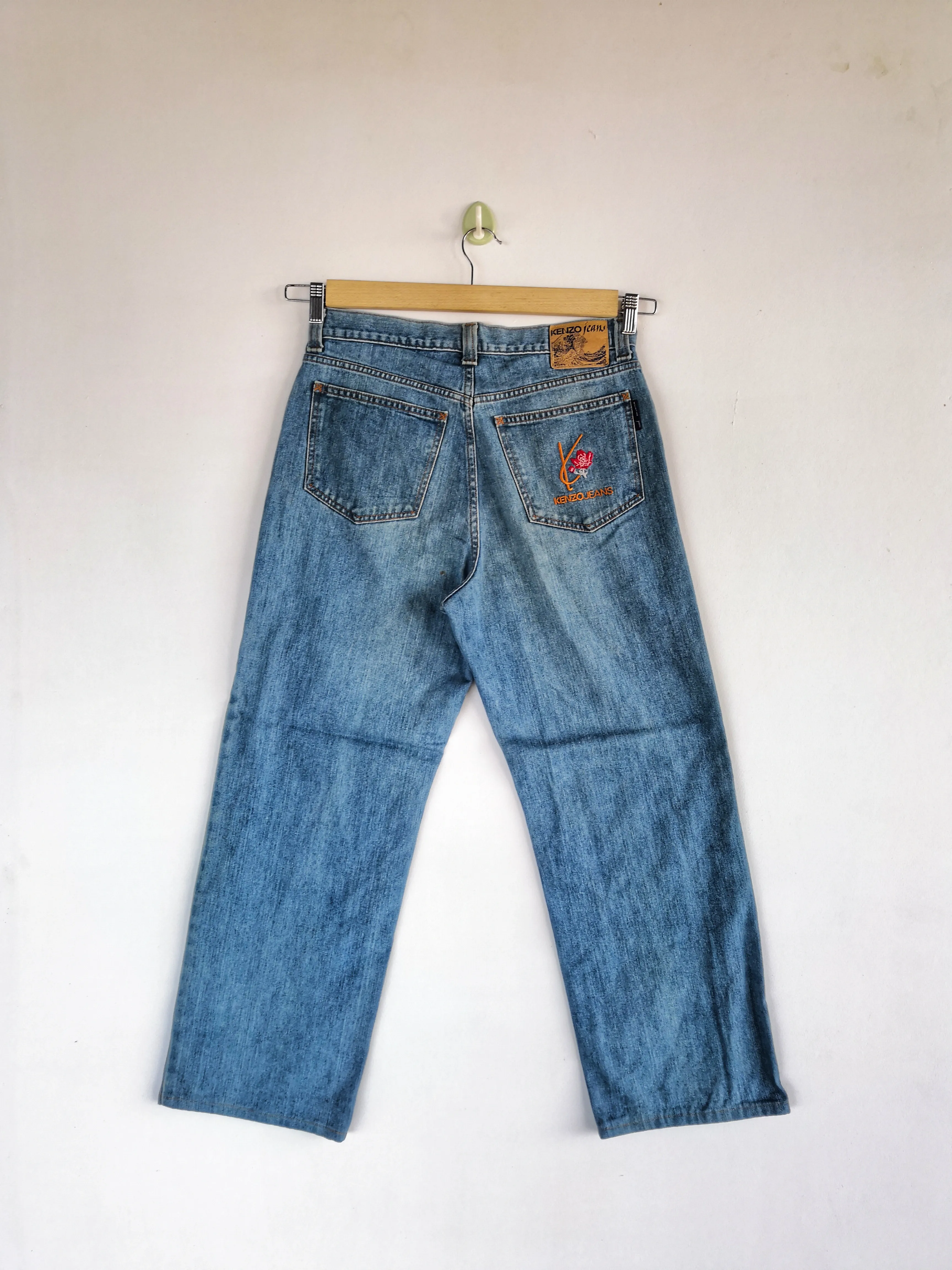 Vintage Kenzo Denim Kenzo Jeans Japanese Pants BS45813.