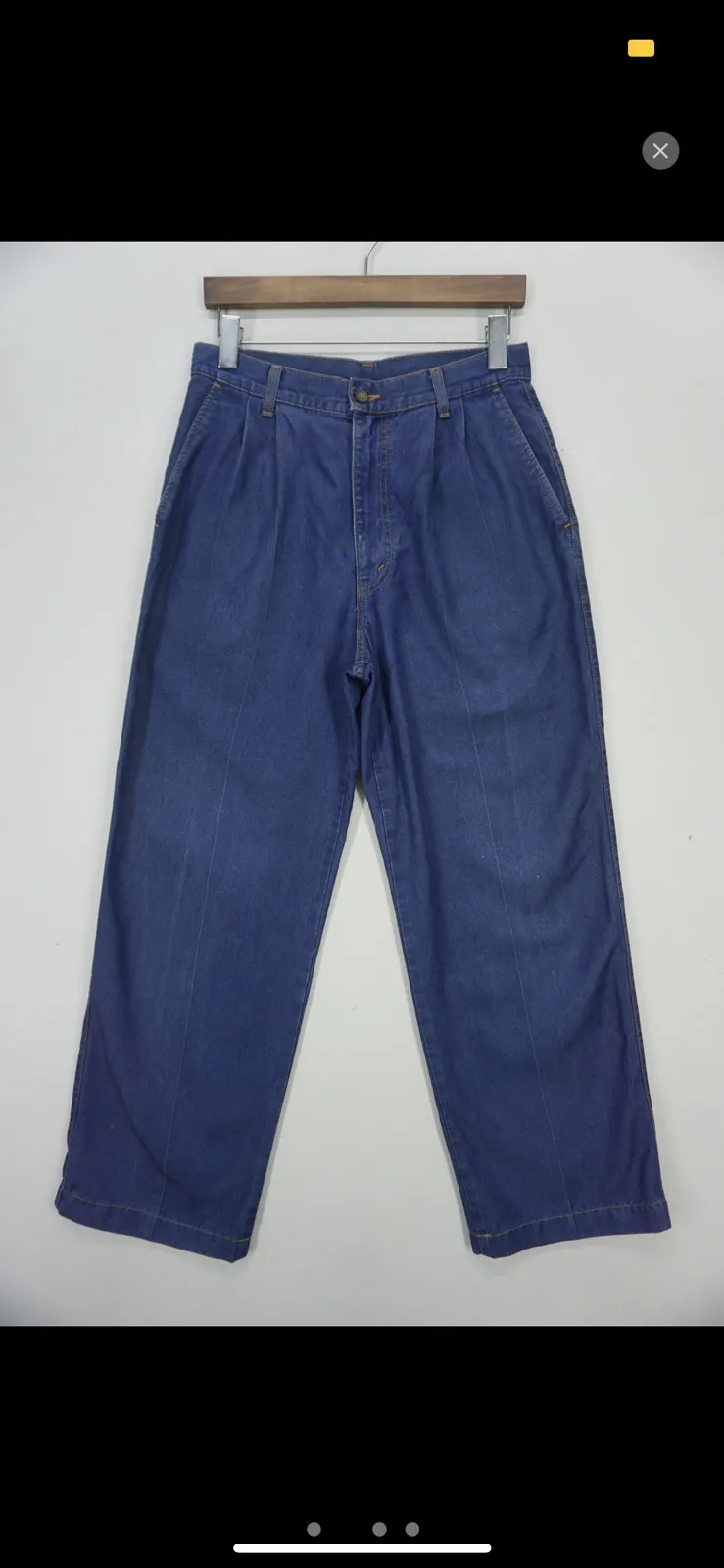 Vintage Kenzo Pleated Jeans