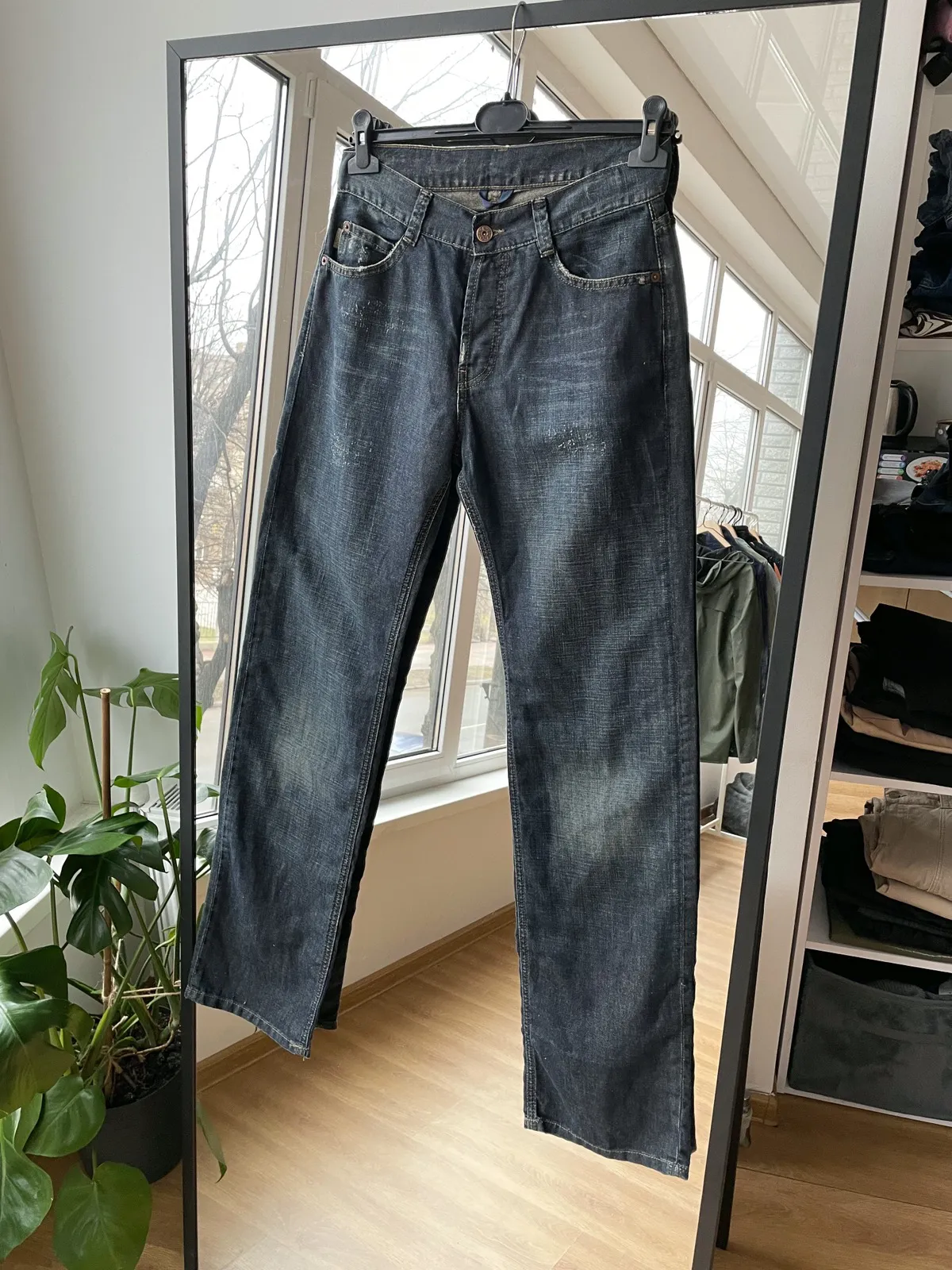 Kenzo vintage Y2K distressed denim jeans