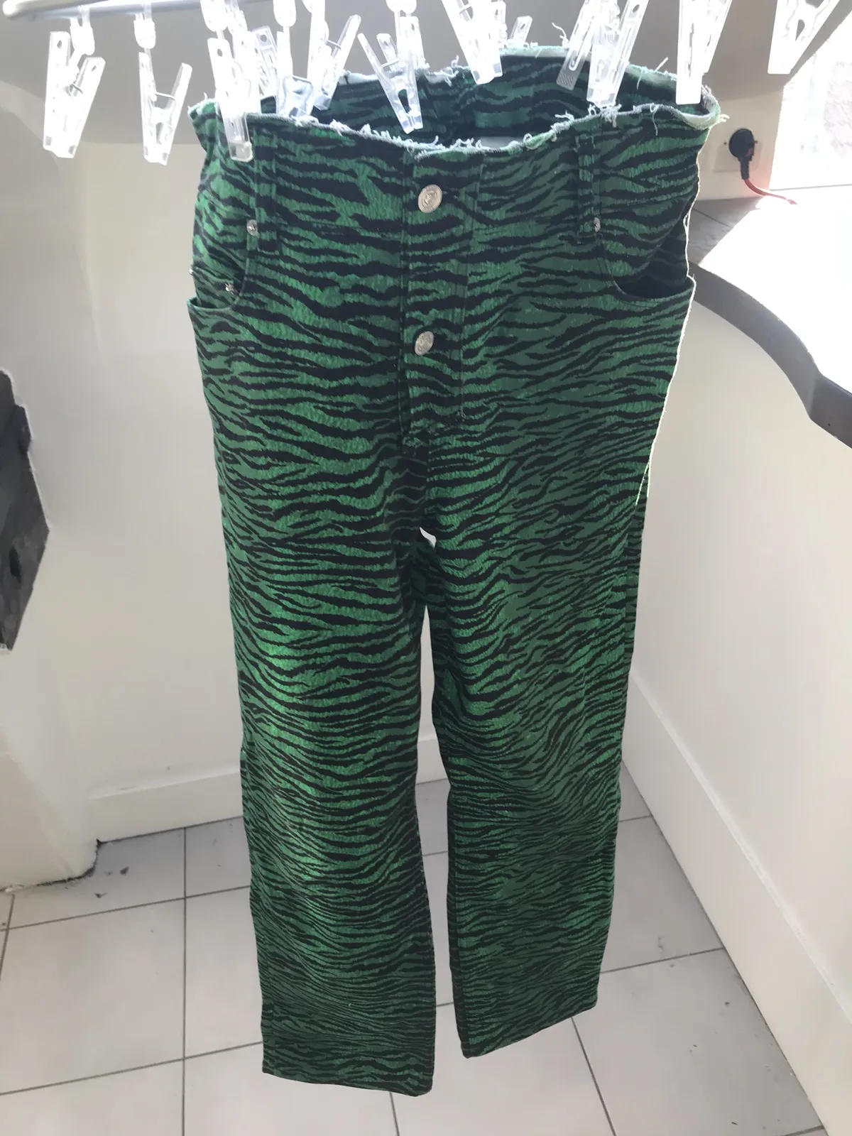 Kenzo H&m Jumpsuit Cropped Jean