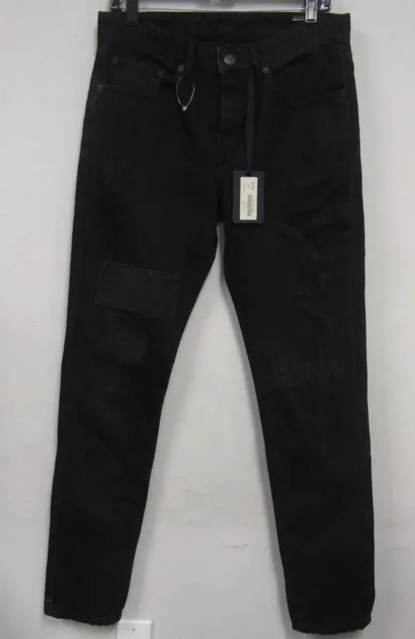 Kith Men's US 30 Varick Letter Jeans Black