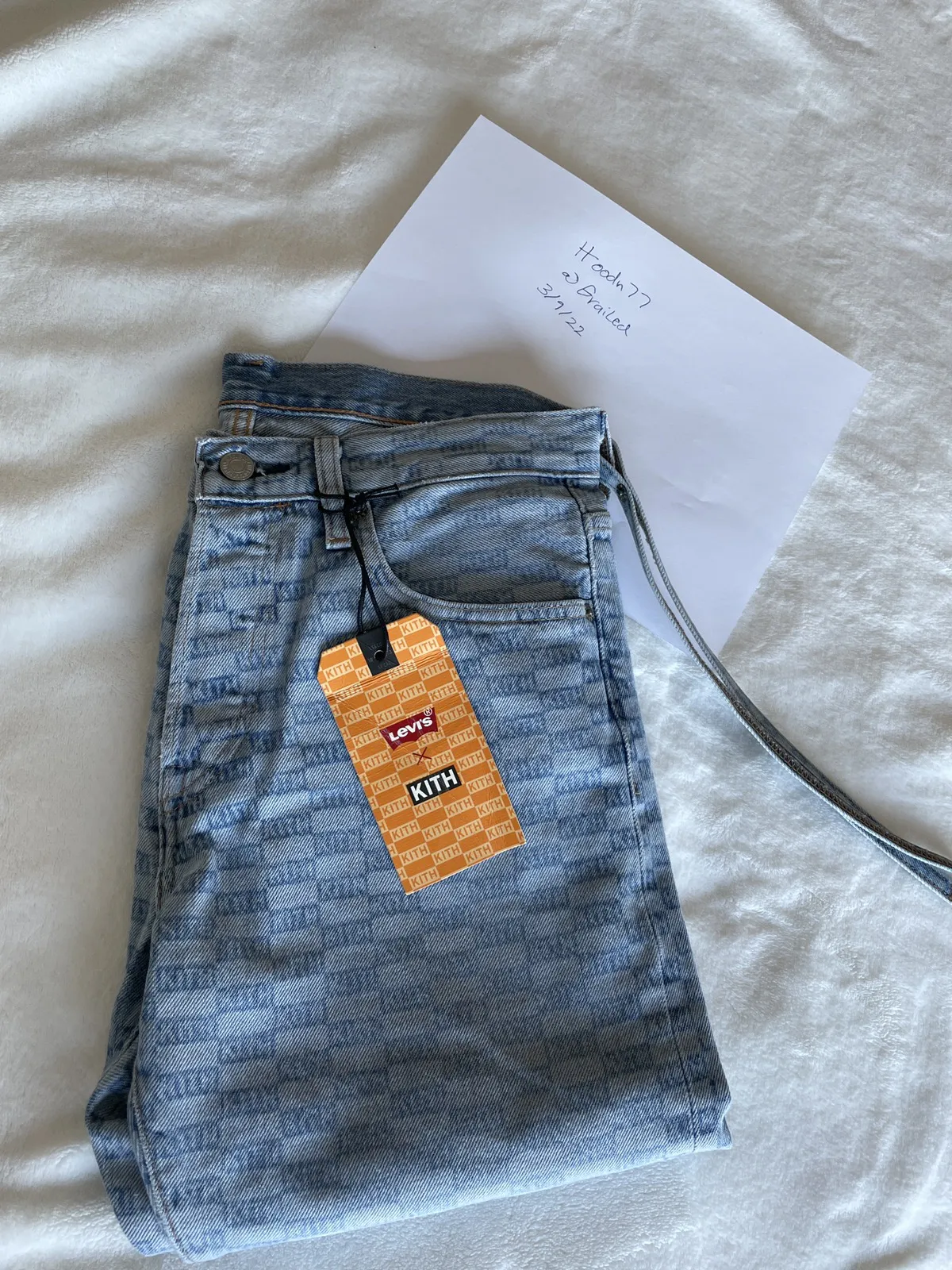 Kith x Levi 501 Monogram Denim (Final Price Drop)
