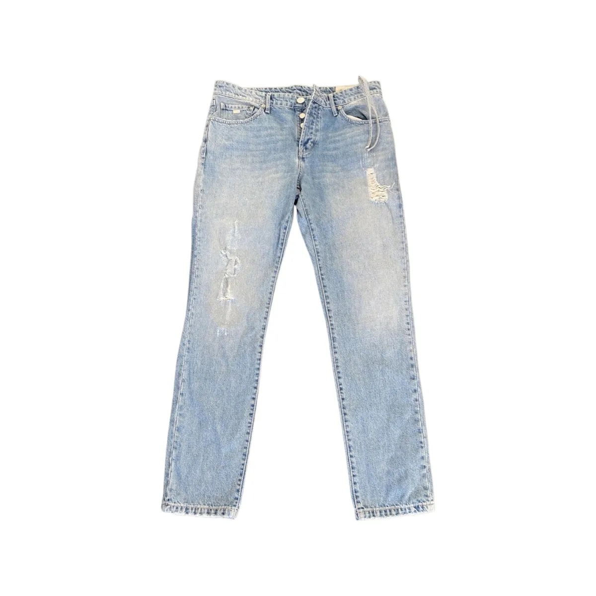 KITH Distressed Light Wash Jeans