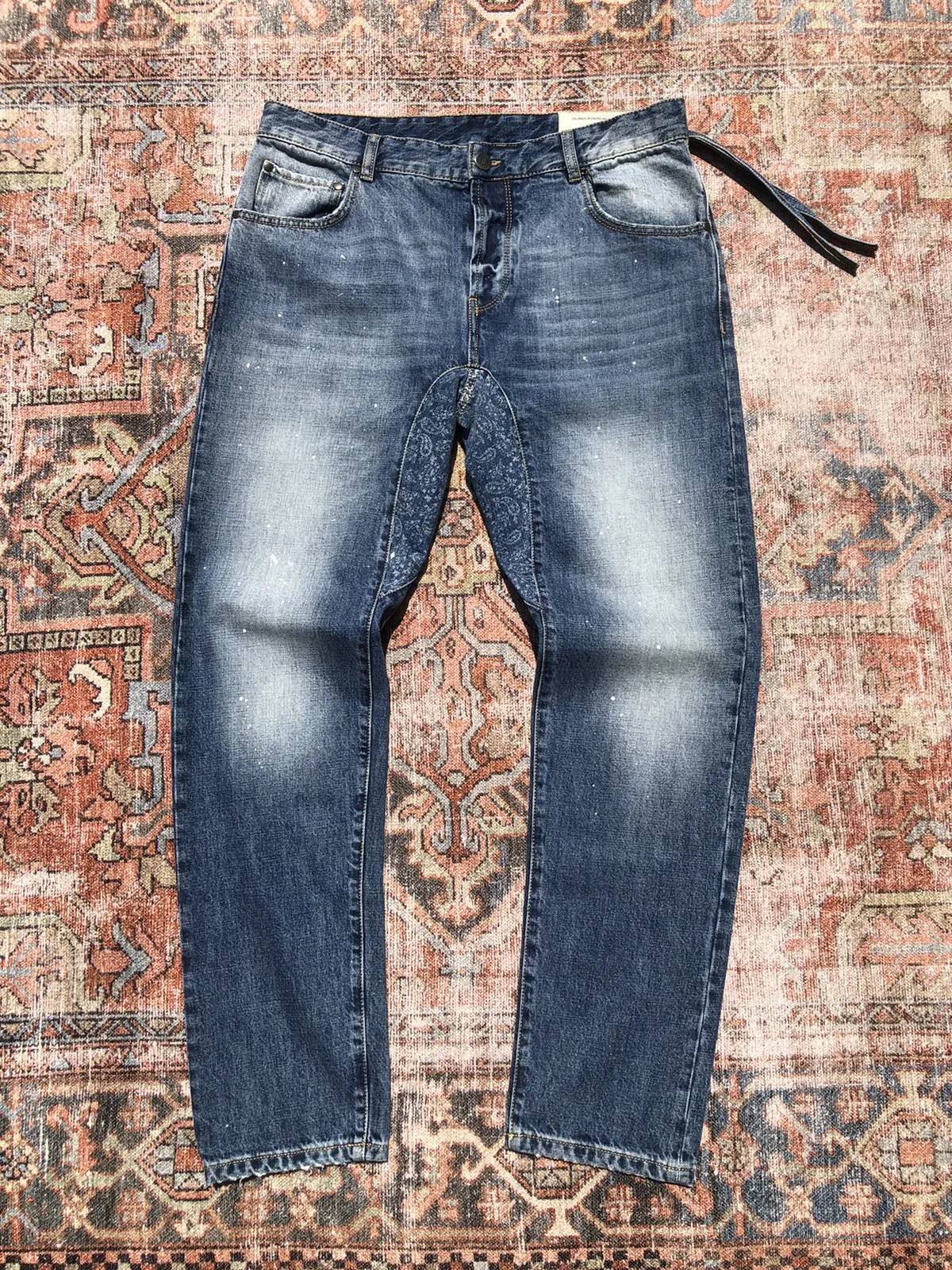 Kith Light Wash Columbus Destroyed Denim Jeans