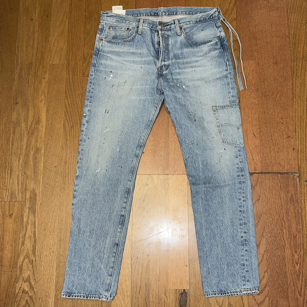 Kith X Levi’s Paint Splatter Jeans
