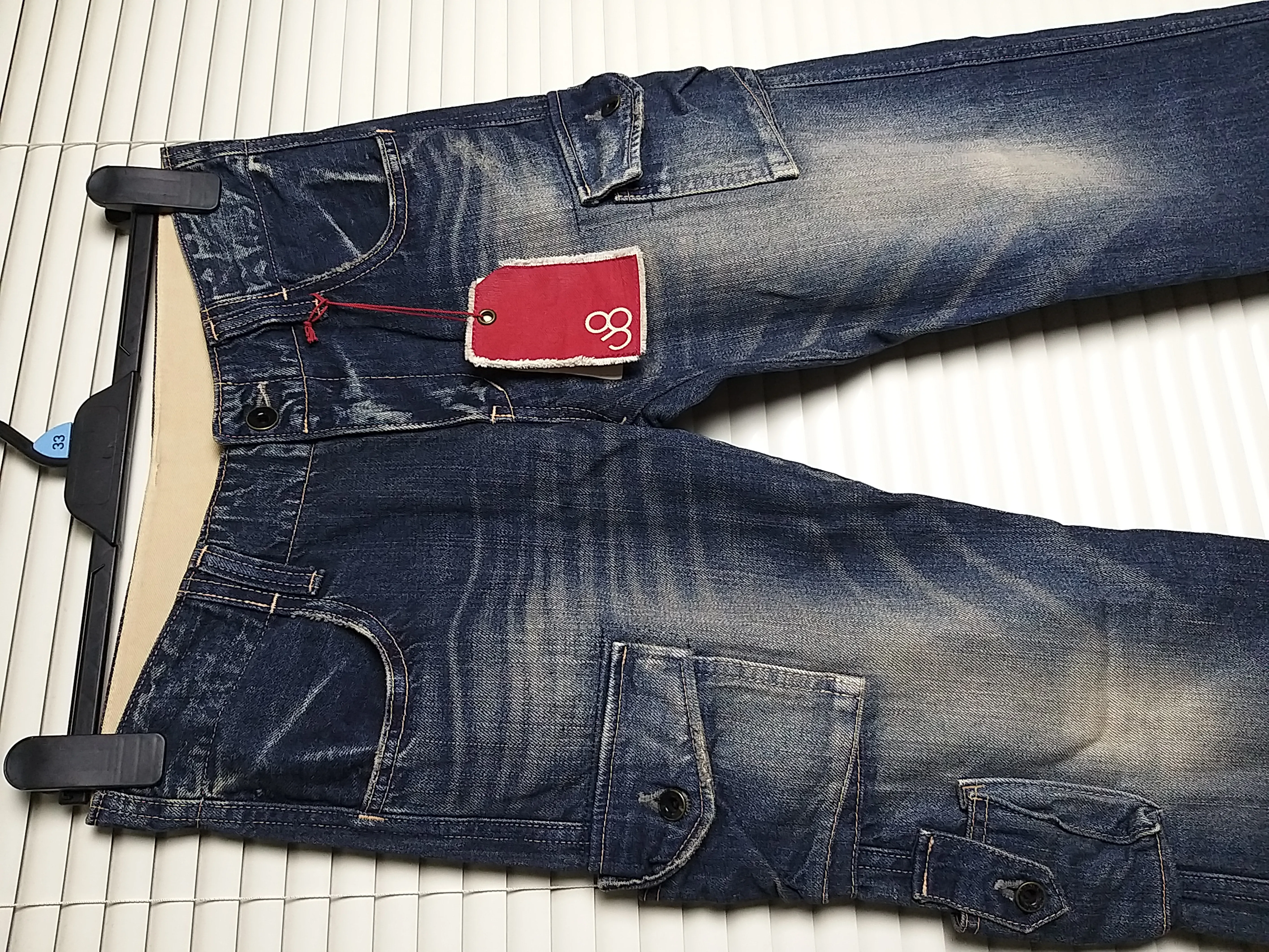 (NWT)JAPANESE BRAND"JOHN BULL KOJIMA JAPAN"CARGO DENIM PANT