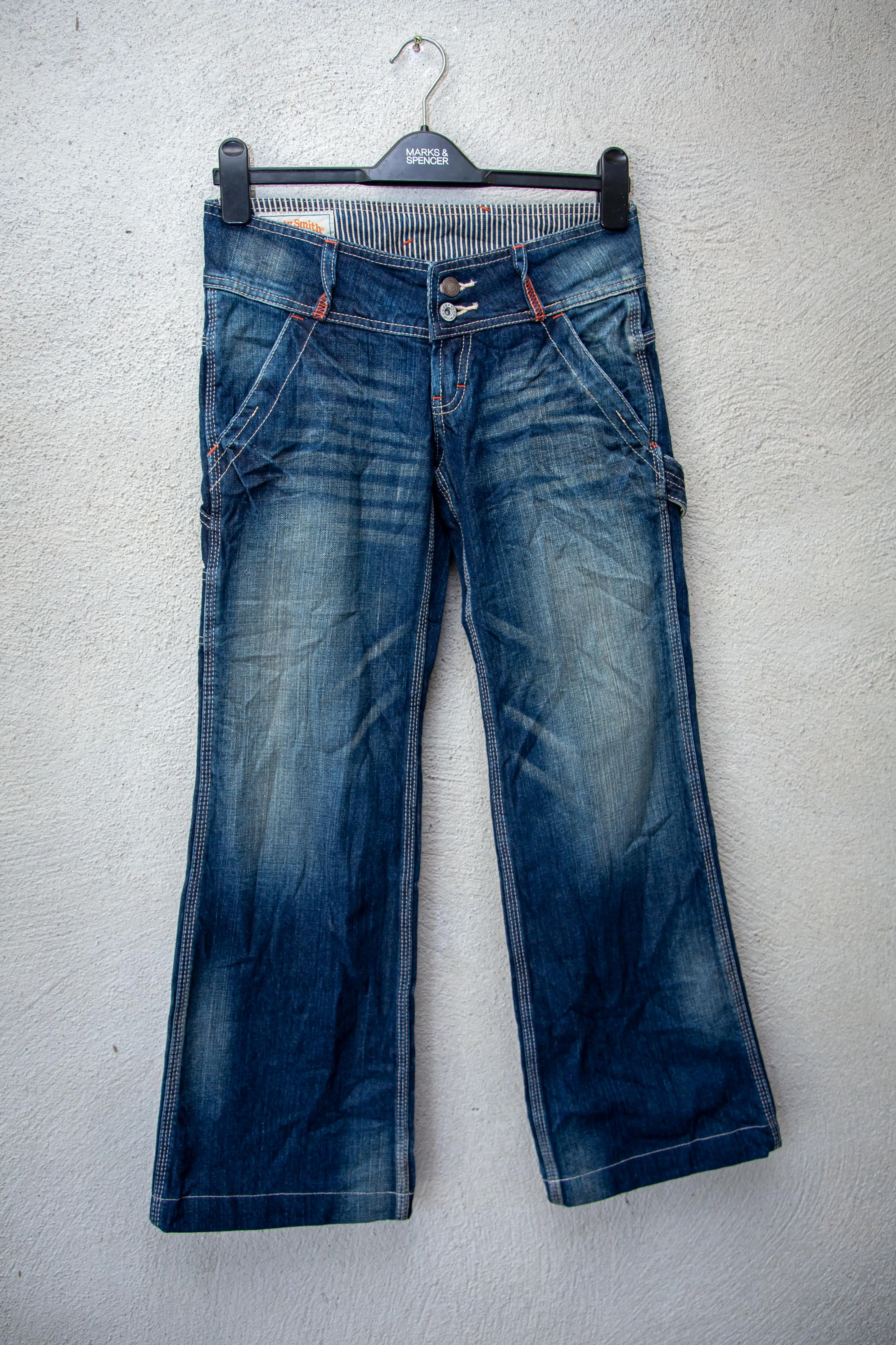 Japanese Brand Betty Smith Checkered Punk Tartan Denim