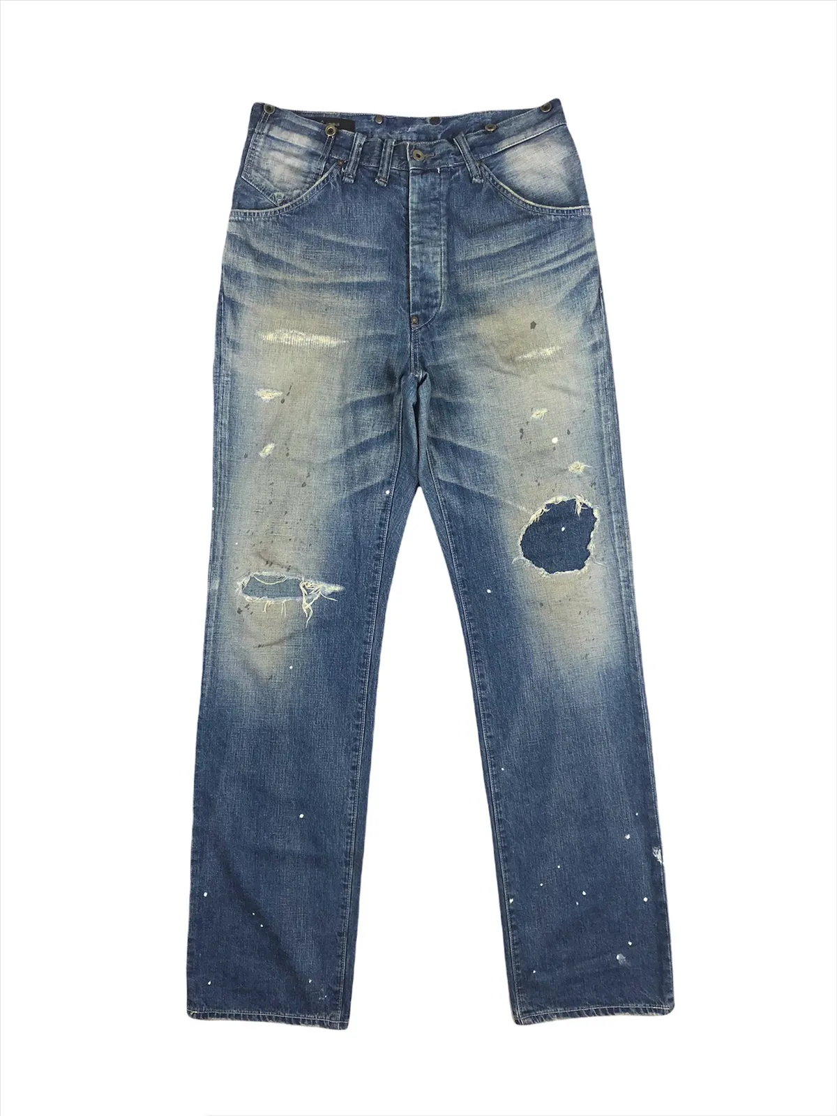Vintage Johnbull 🇯🇵 Worker Distressed Denim