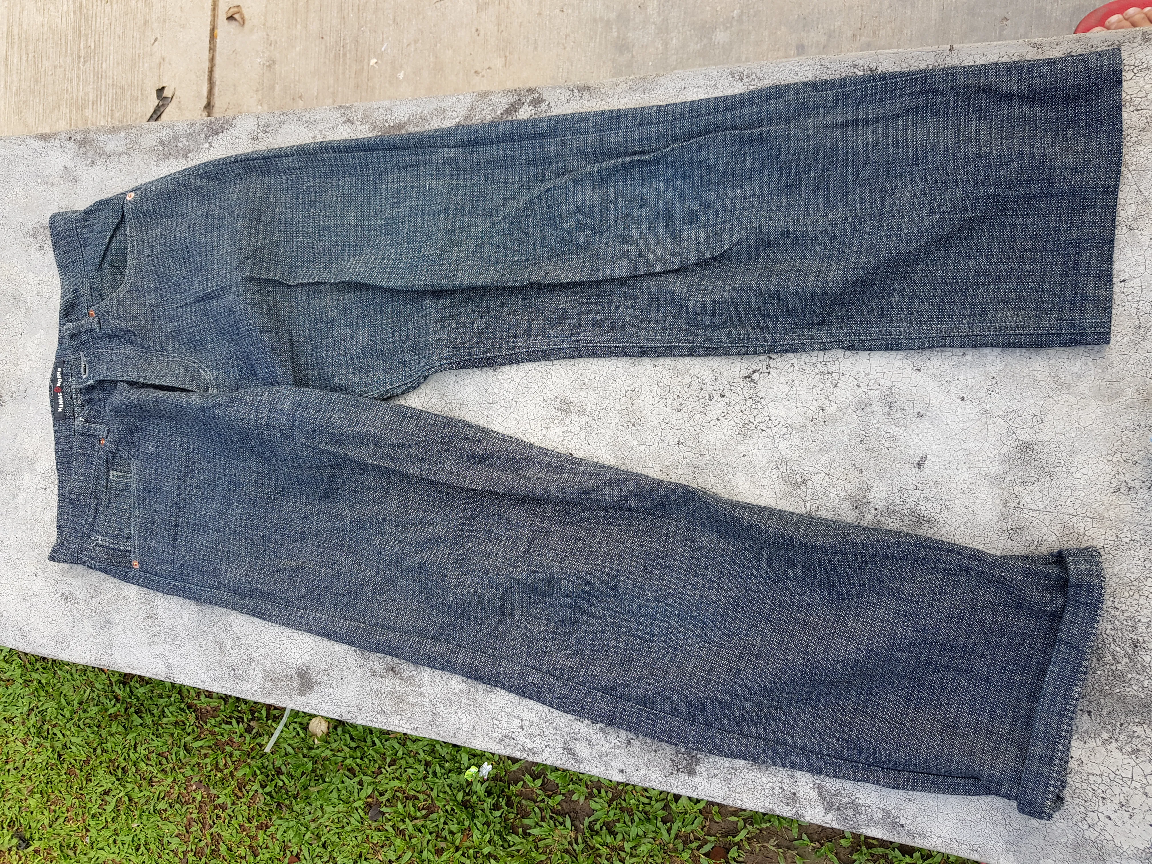 Japanese brand Maniac Works denim pants