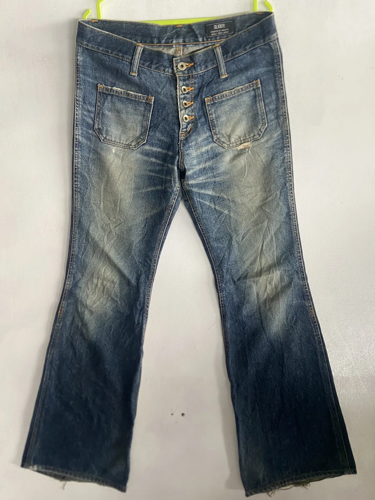 Vintage Slider Boot Cut Pants Made in Kojima