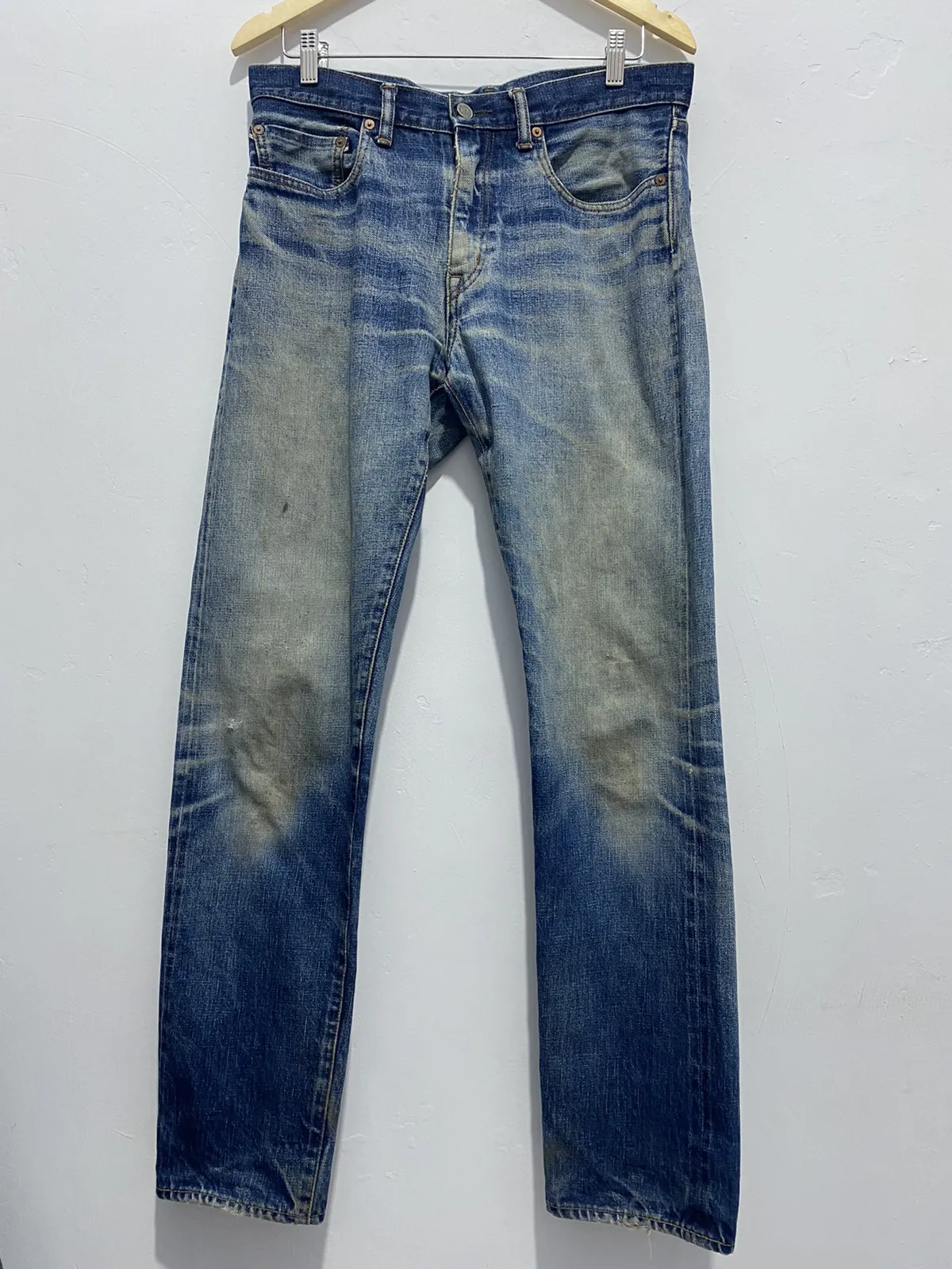 Distressed Denim Kojima Genes Japan