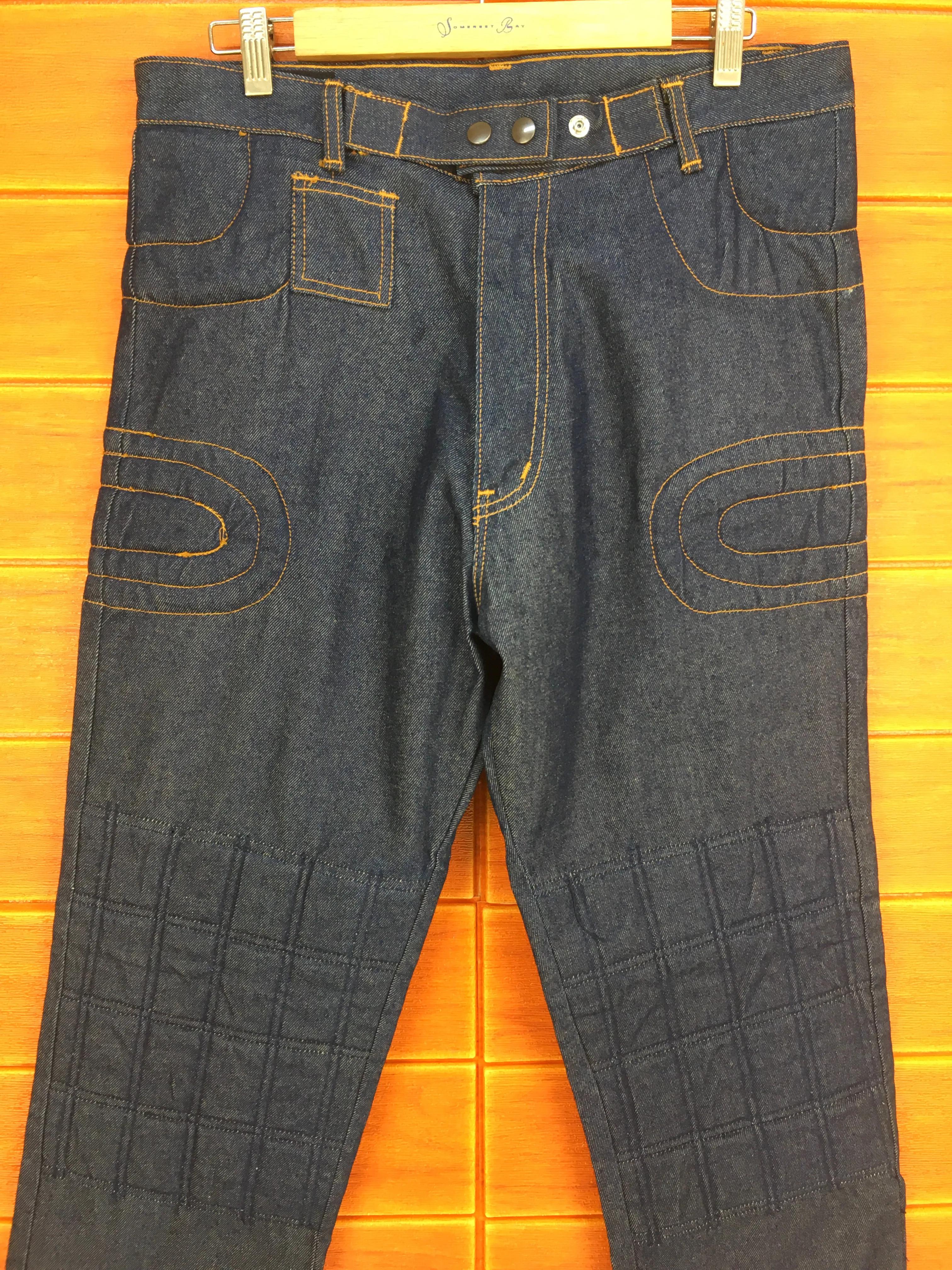 KIJIMA Padded knee Motorcycle Denim Jean