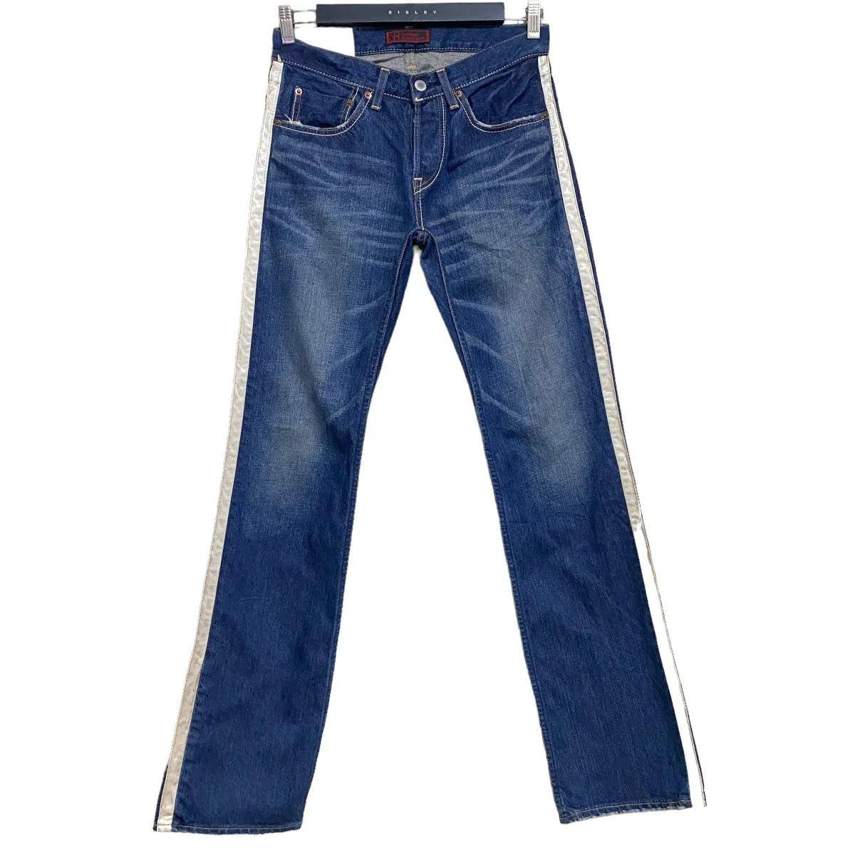 Johnbull Kojima Genes Denim Flare Jeans Low Rise