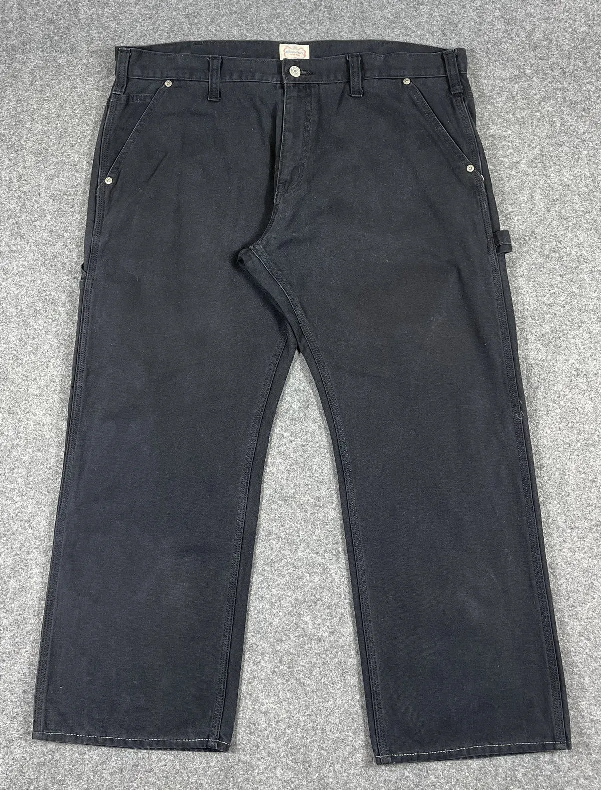 Vintage90s🔥Kojima Genes Japan🔥Carpenter 3Q Capris BlackDenim